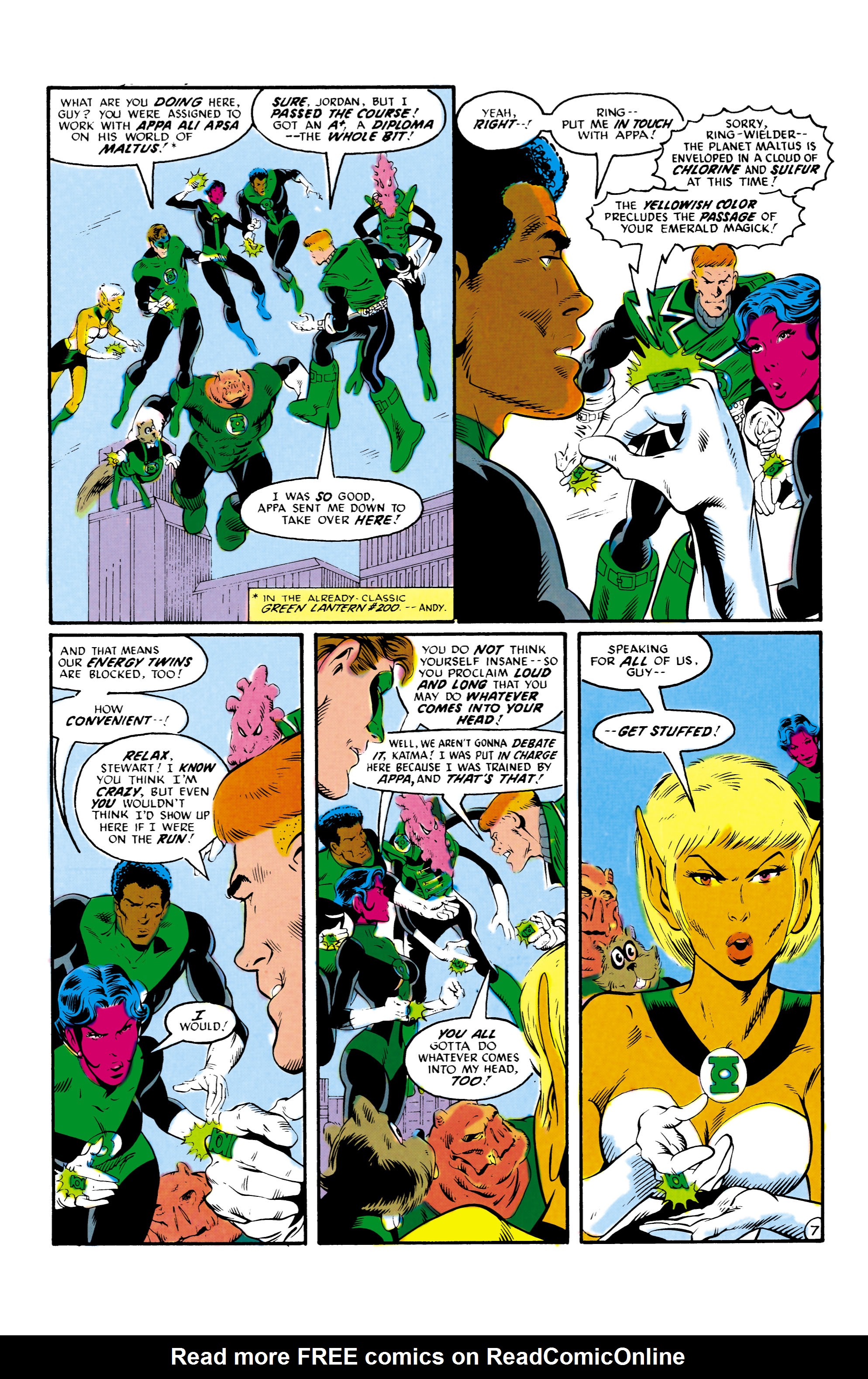Green Lantern (1960) Issue #207 #210 - English 7