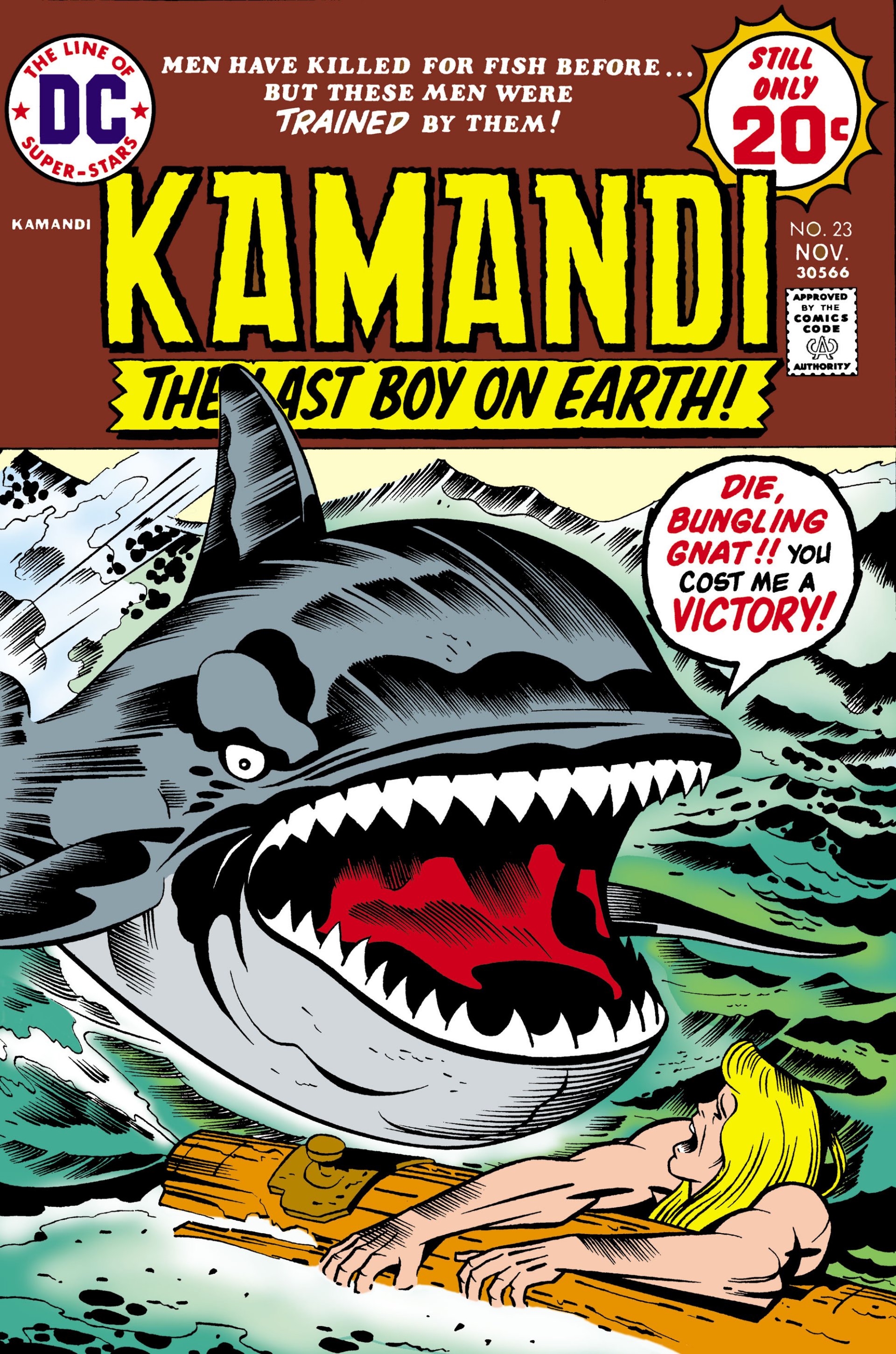 Read online Kamandi, The Last Boy On Earth comic -  Issue #23 - 1