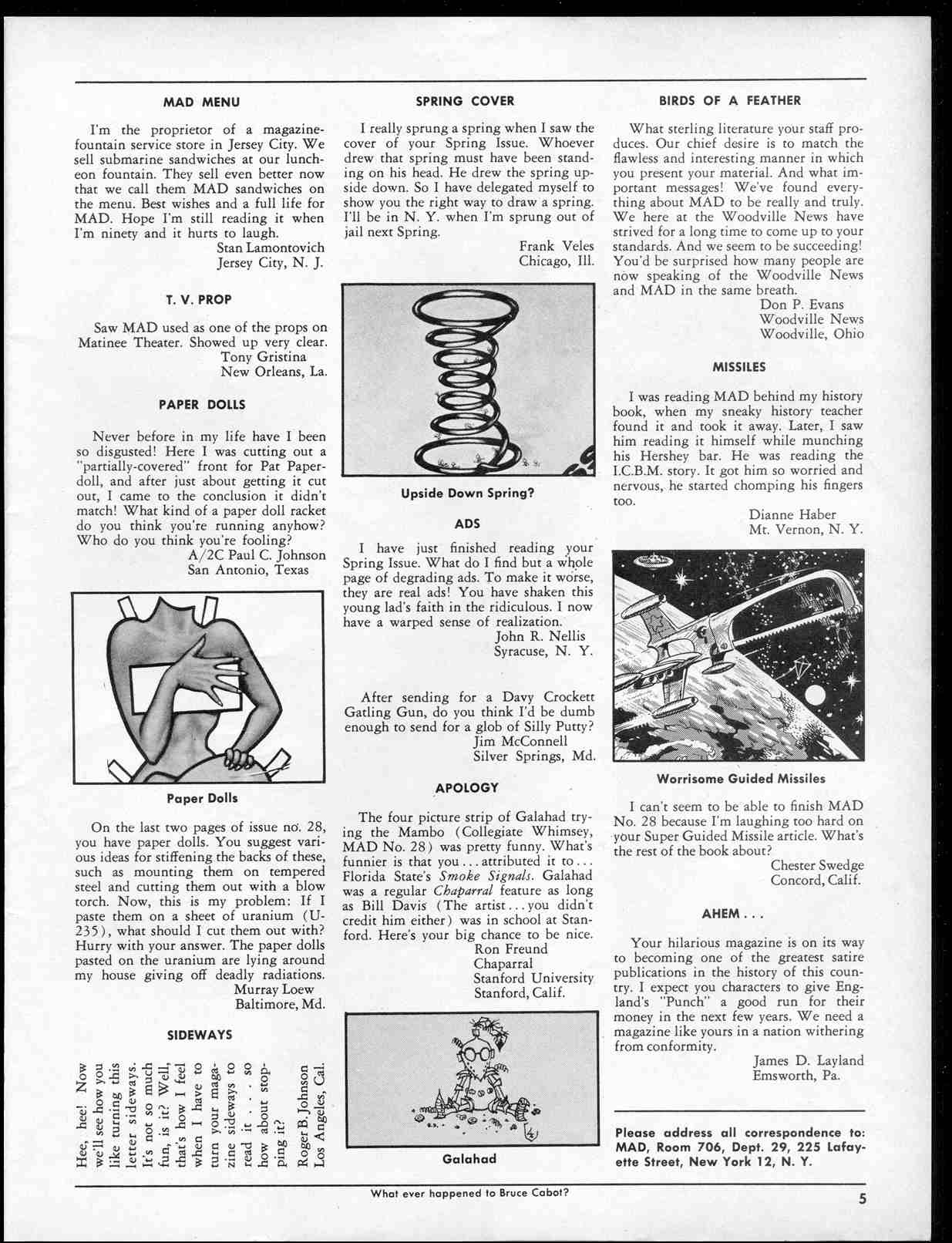 Read online MAD comic -  Issue #29 - 7