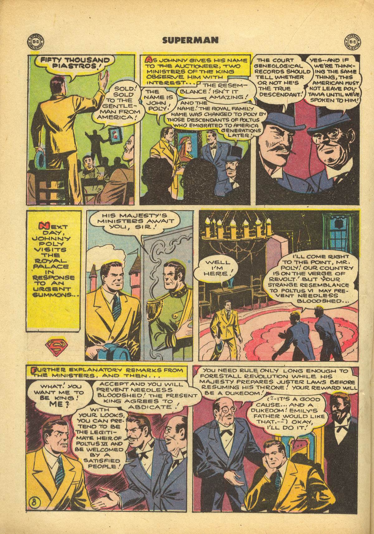 Read online Superman (1939) comic -  Issue #30 - 28