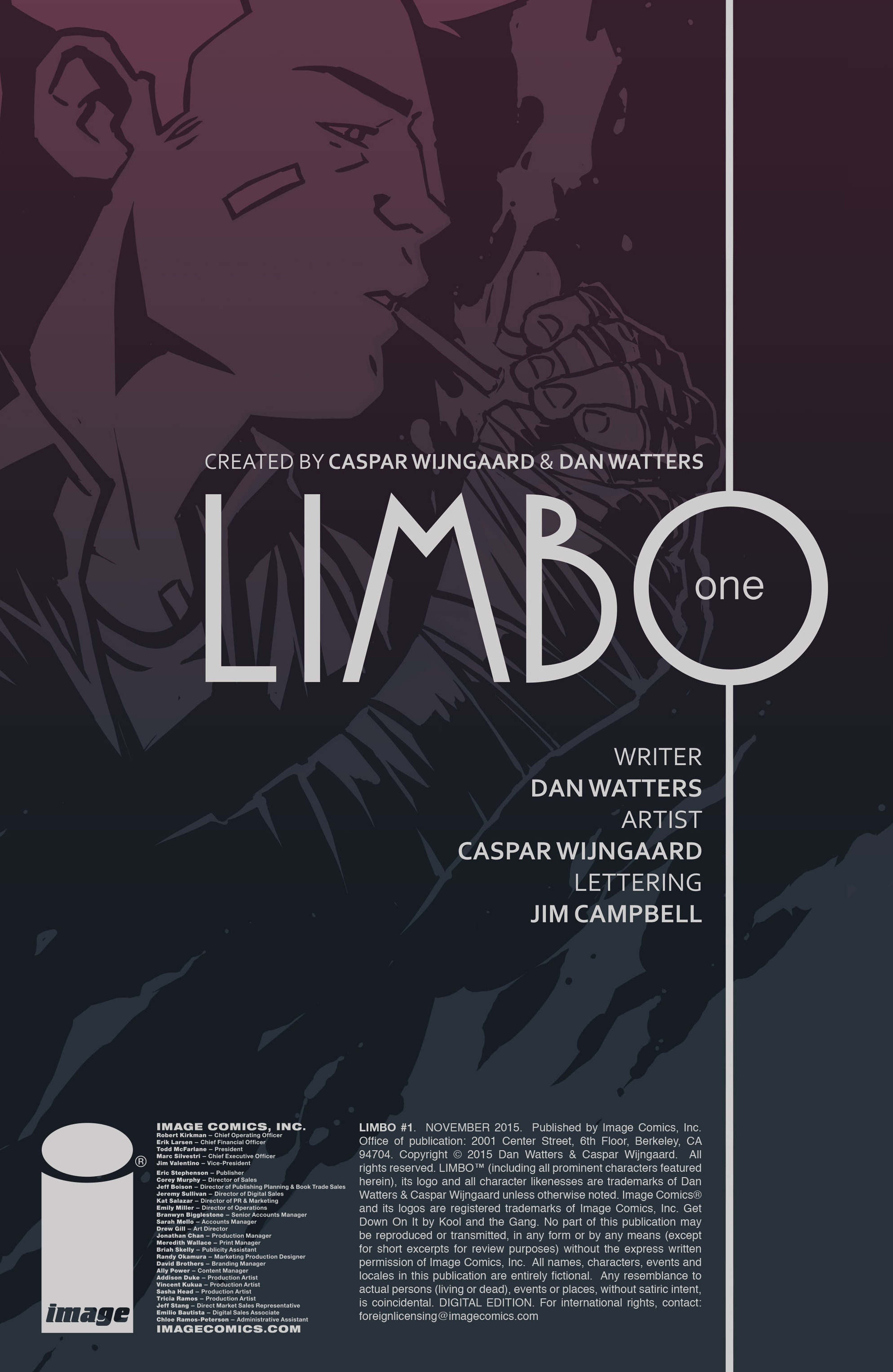 Read online Limbo comic -  Issue #1 - 2