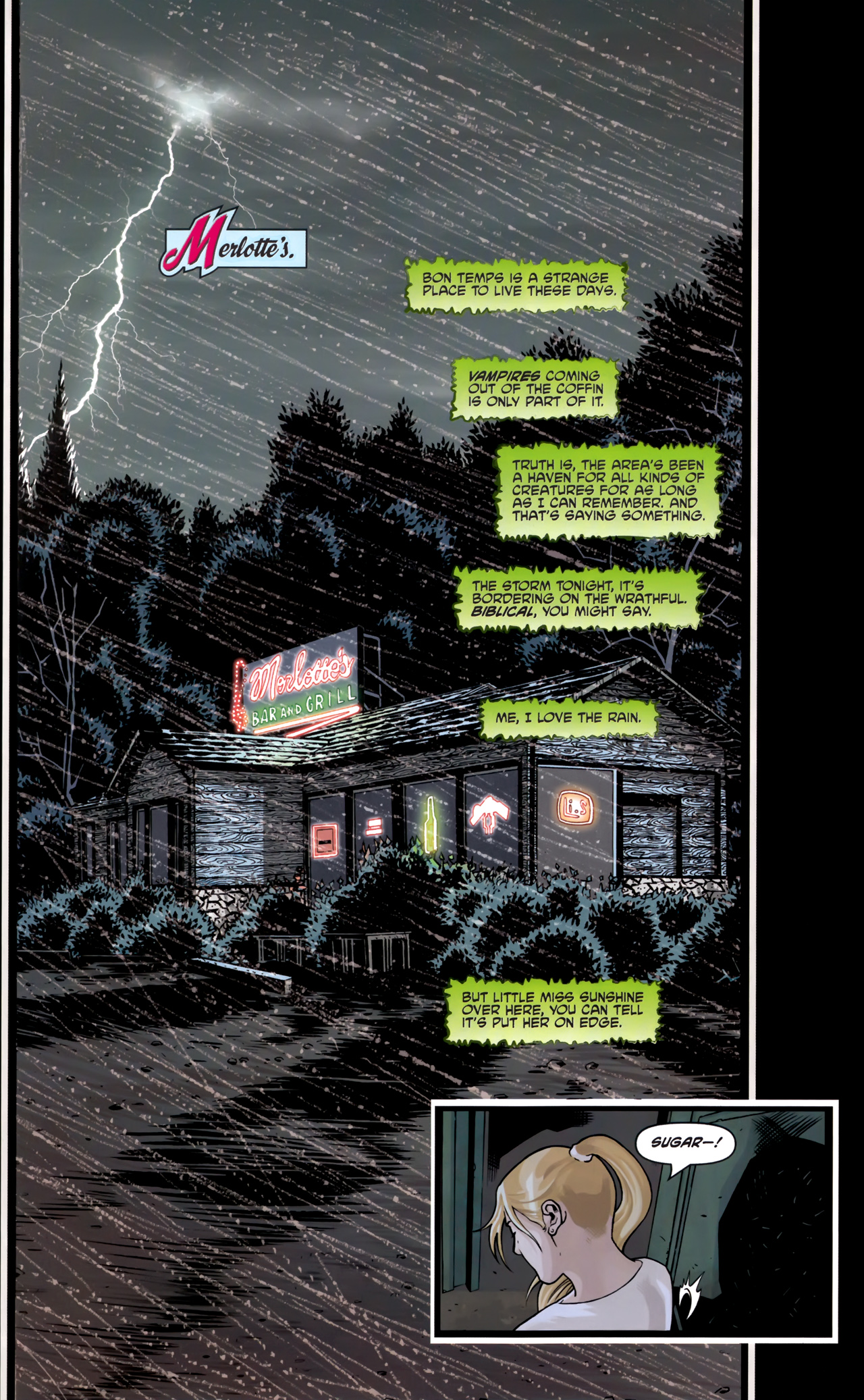Read online True Blood (2010) comic -  Issue #1 - 7