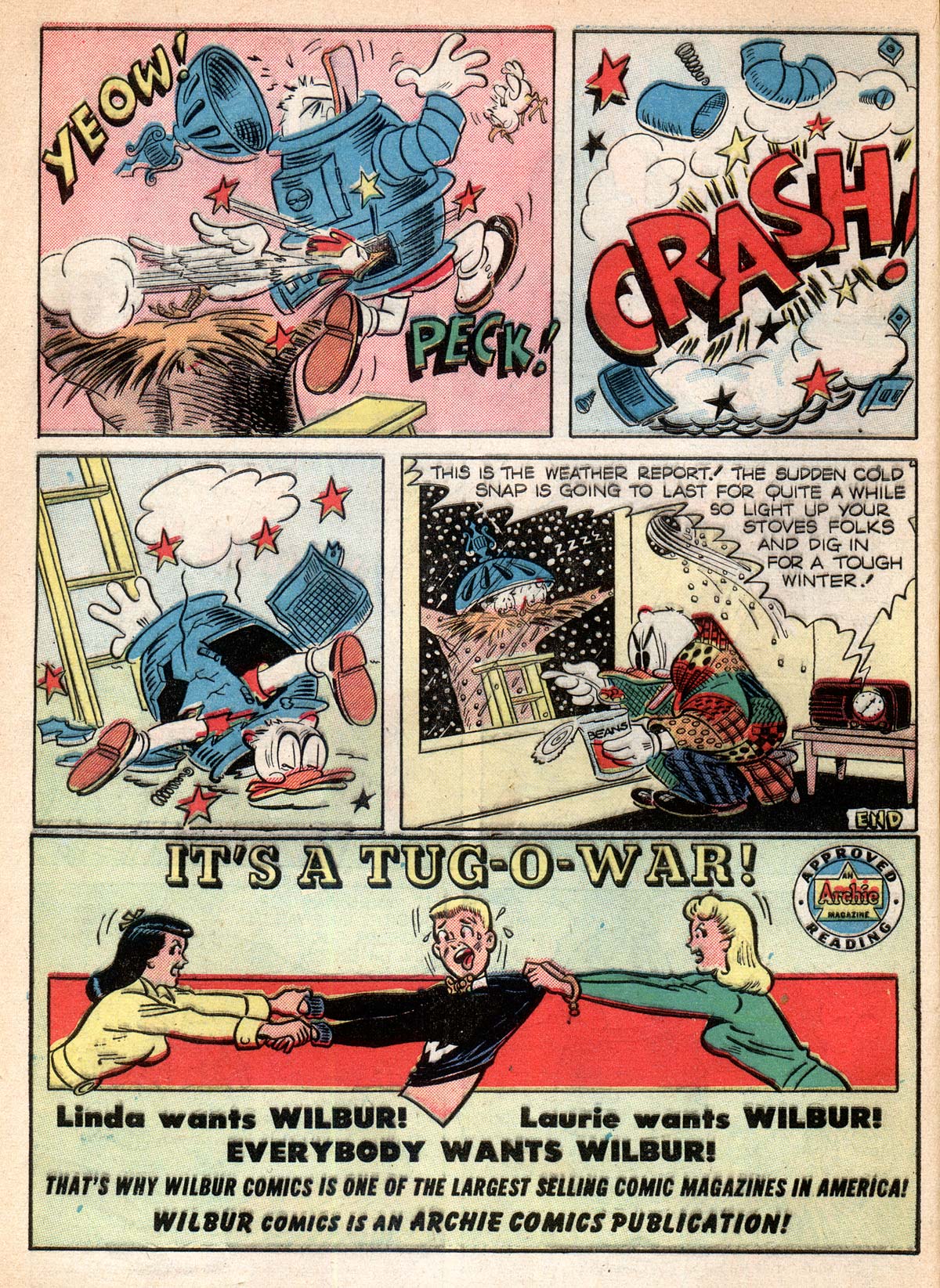 Read online Super Duck Comics comic -  Issue #35 - 14
