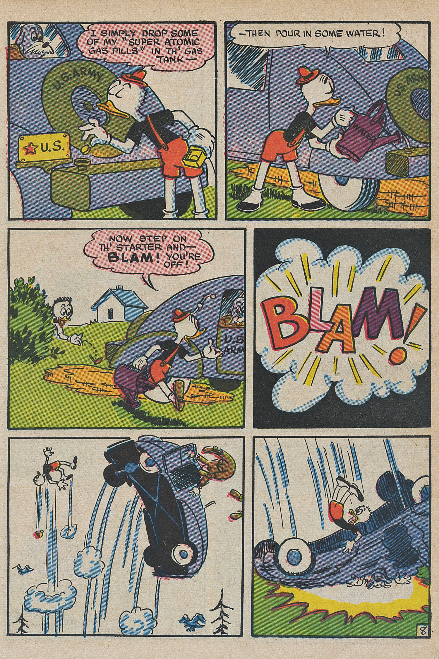 Read online Super Duck Comics comic -  Issue #8 - 47