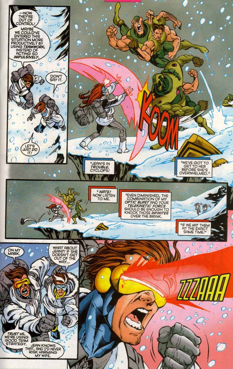 Read online X-Man comic -  Issue #53 - 13