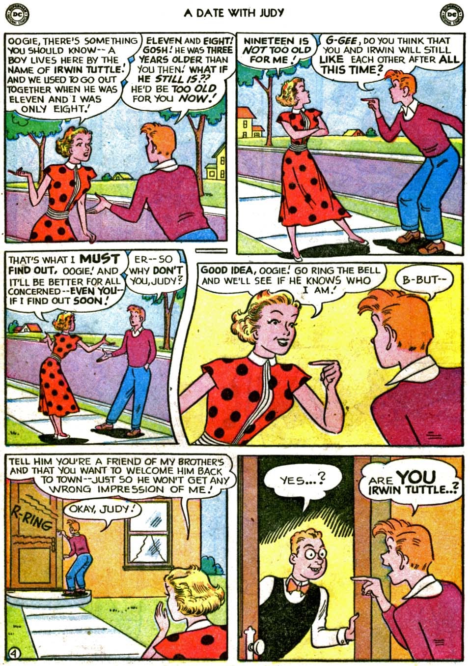 Read online A Date with Judy comic -  Issue #16 - 22