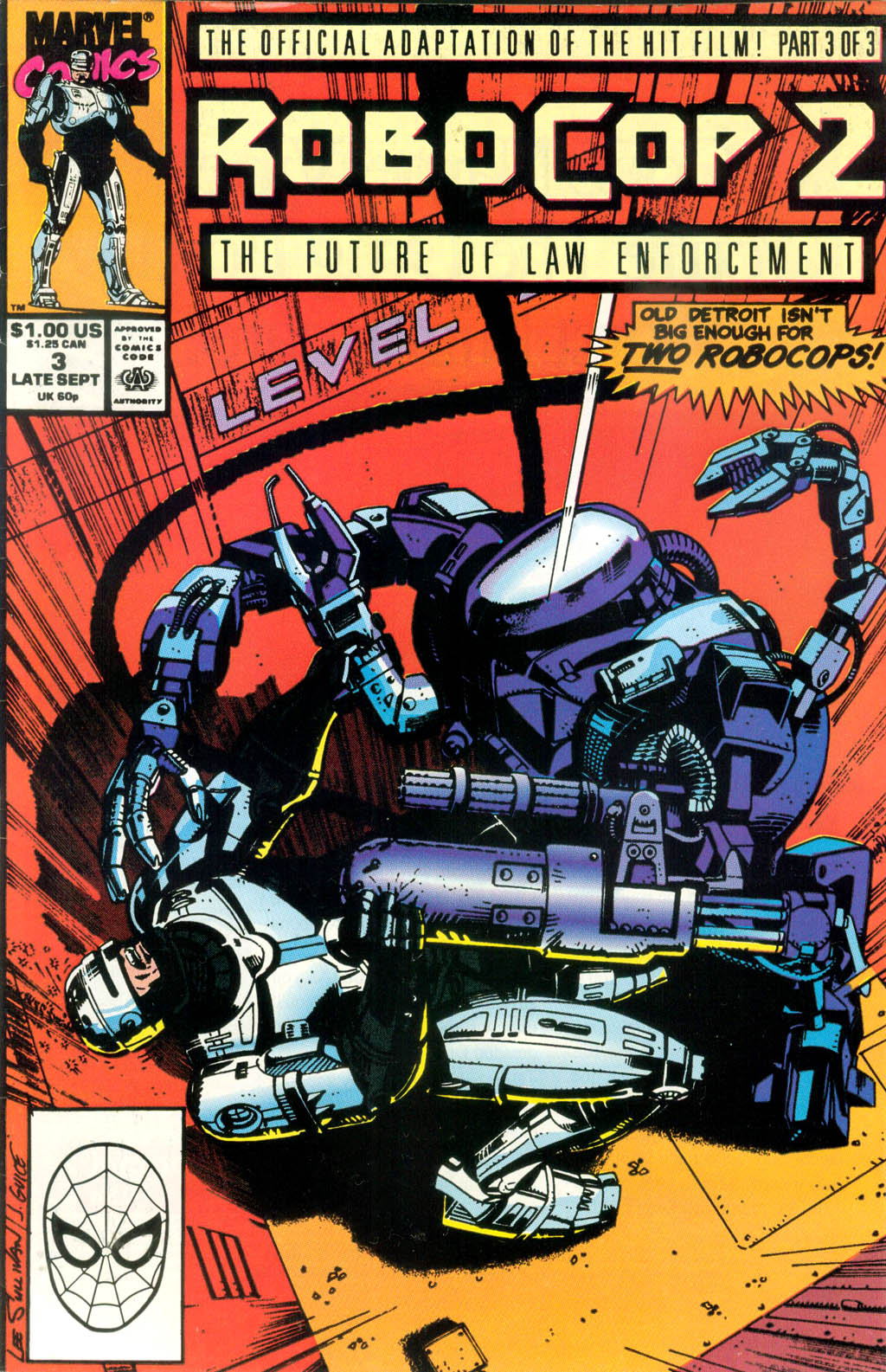 Read online RoboCop 2 comic -  Issue #3 - 1