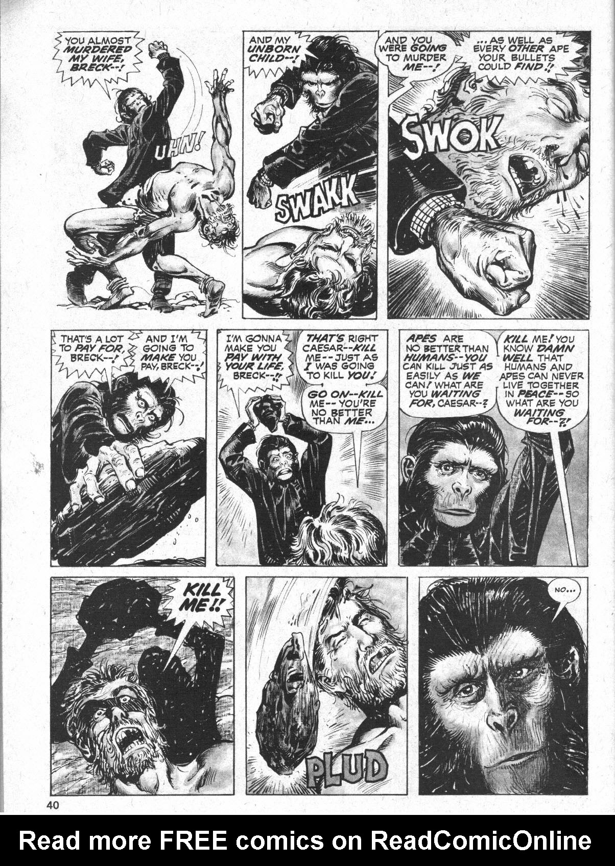 Read online Planet of the Apes comic -  Issue #22 - 41