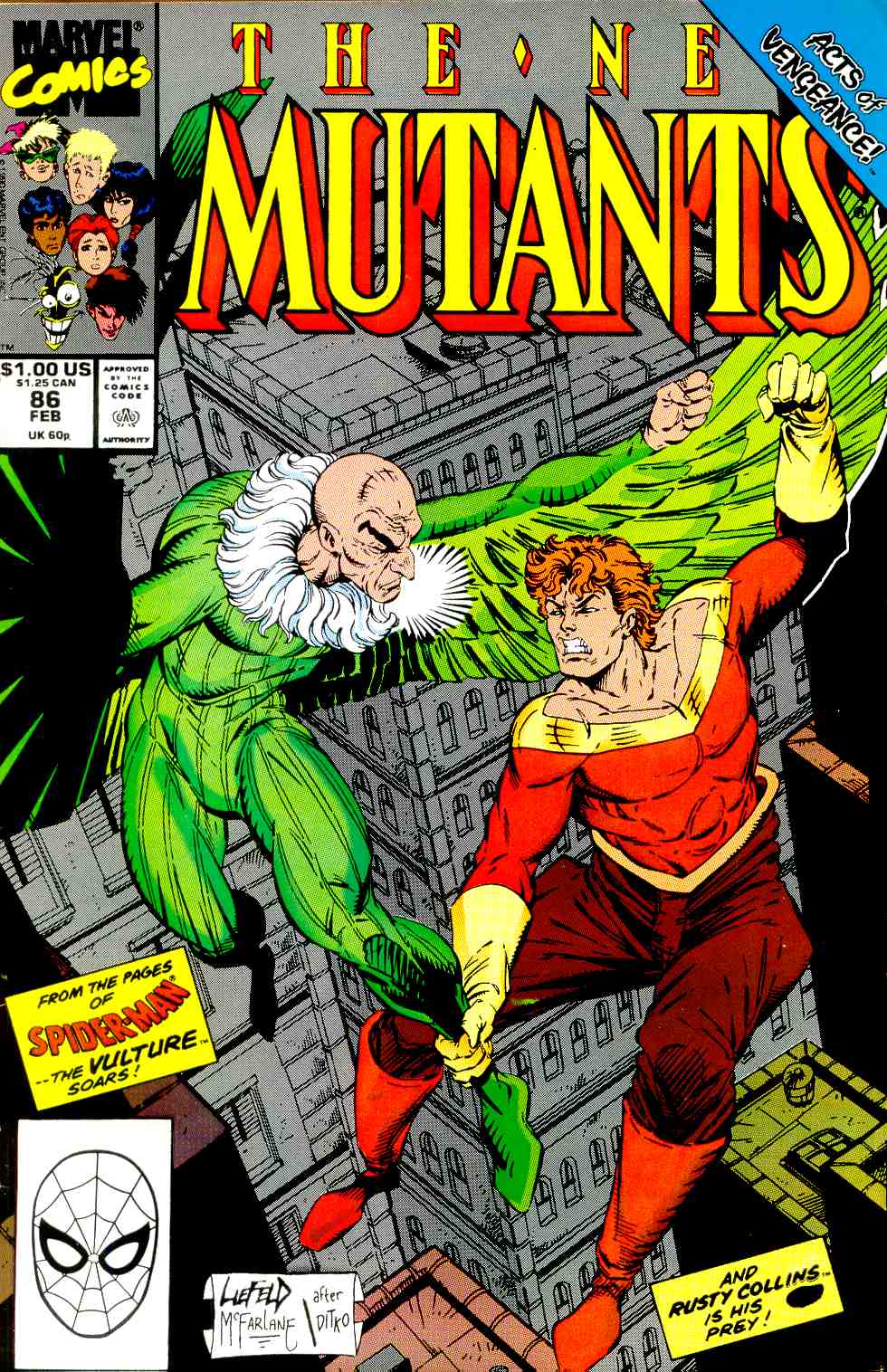 The New Mutants Issue #86 #93 - English 1