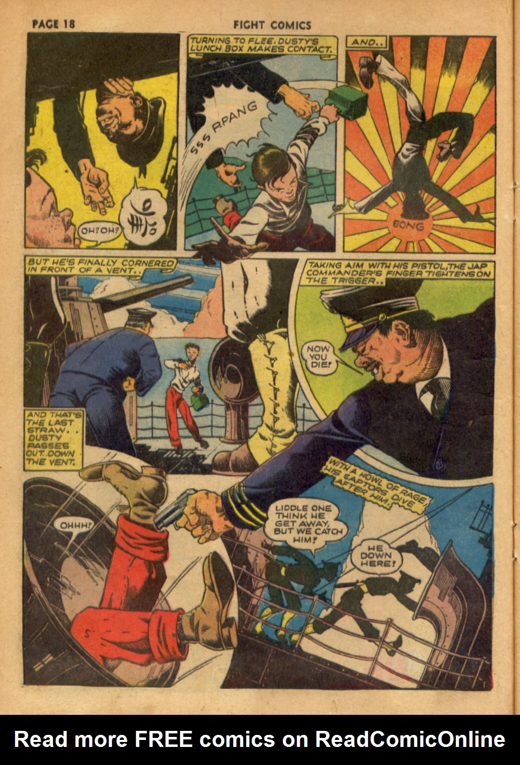 Read online Fight Comics comic -  Issue #19 - 20