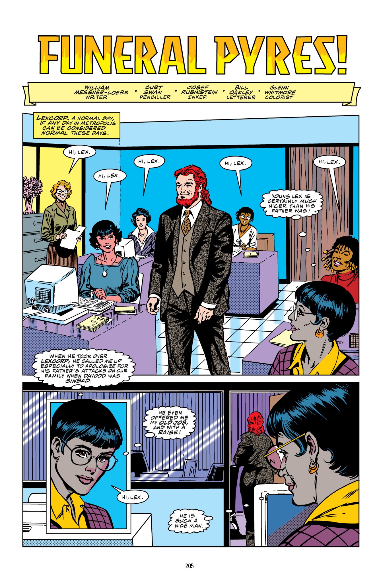 Read online Superman: Funeral For A Friend comic -  Issue # TPB - 195