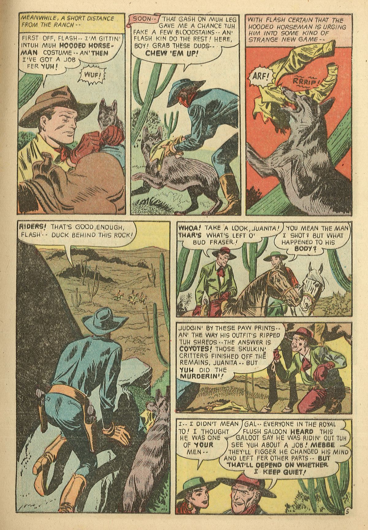 Read online Hooded Horseman comic -  Issue #24 - 7