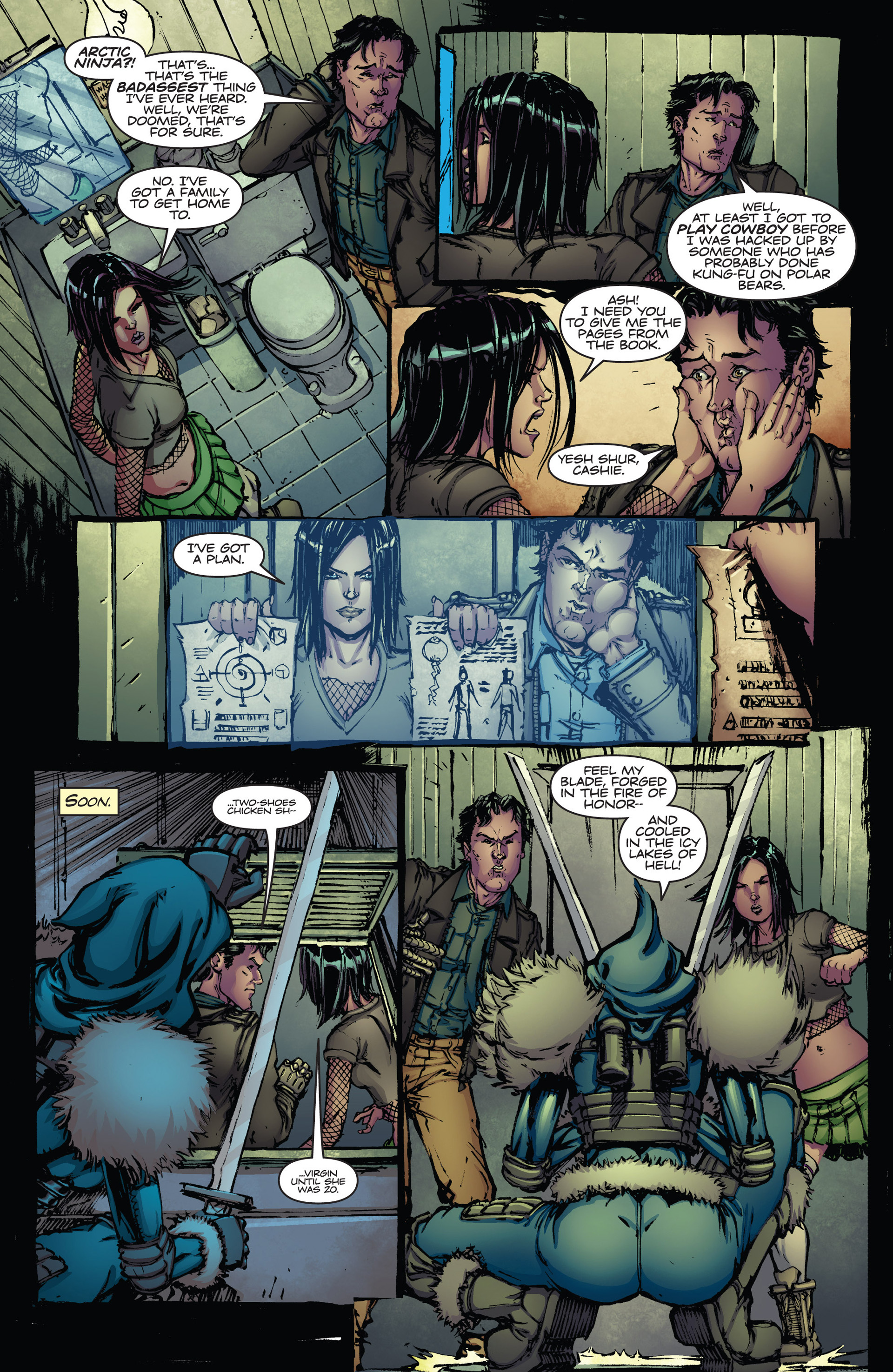 Read online Army of Darkness vs. Hack/Slash comic -  Issue #3 - 19