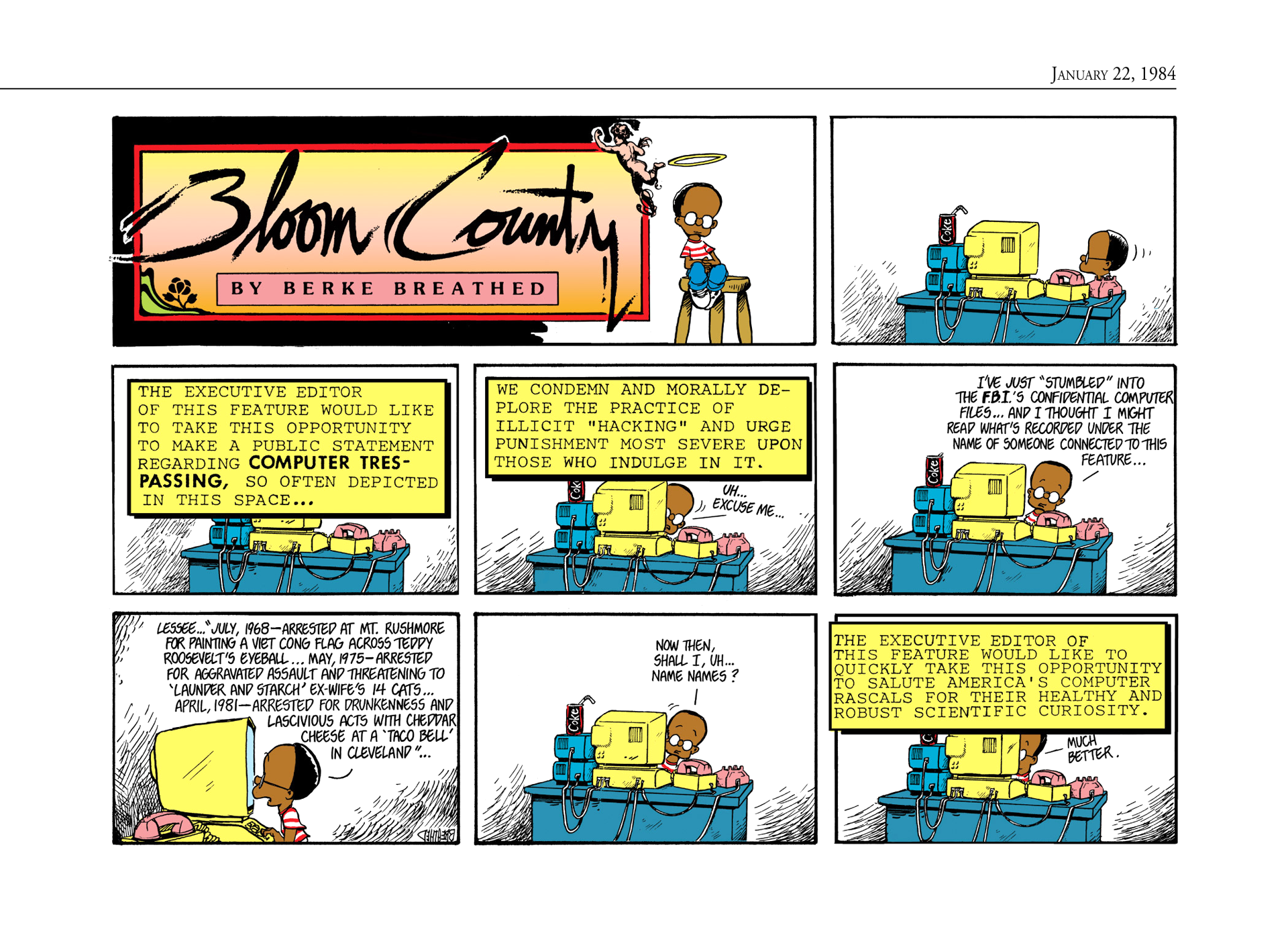 Read online The Bloom County Digital Library comic -  Issue # TPB 4 (Part 1) - 28