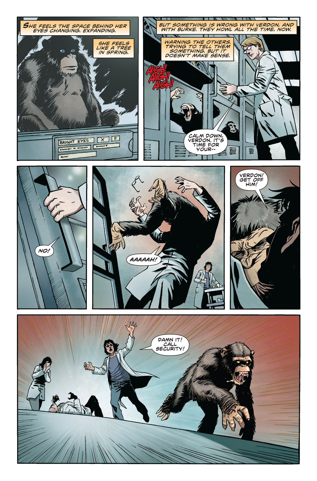 Read online Rise of the Planet of the Apes Prequel comic -  Issue # Full - 18