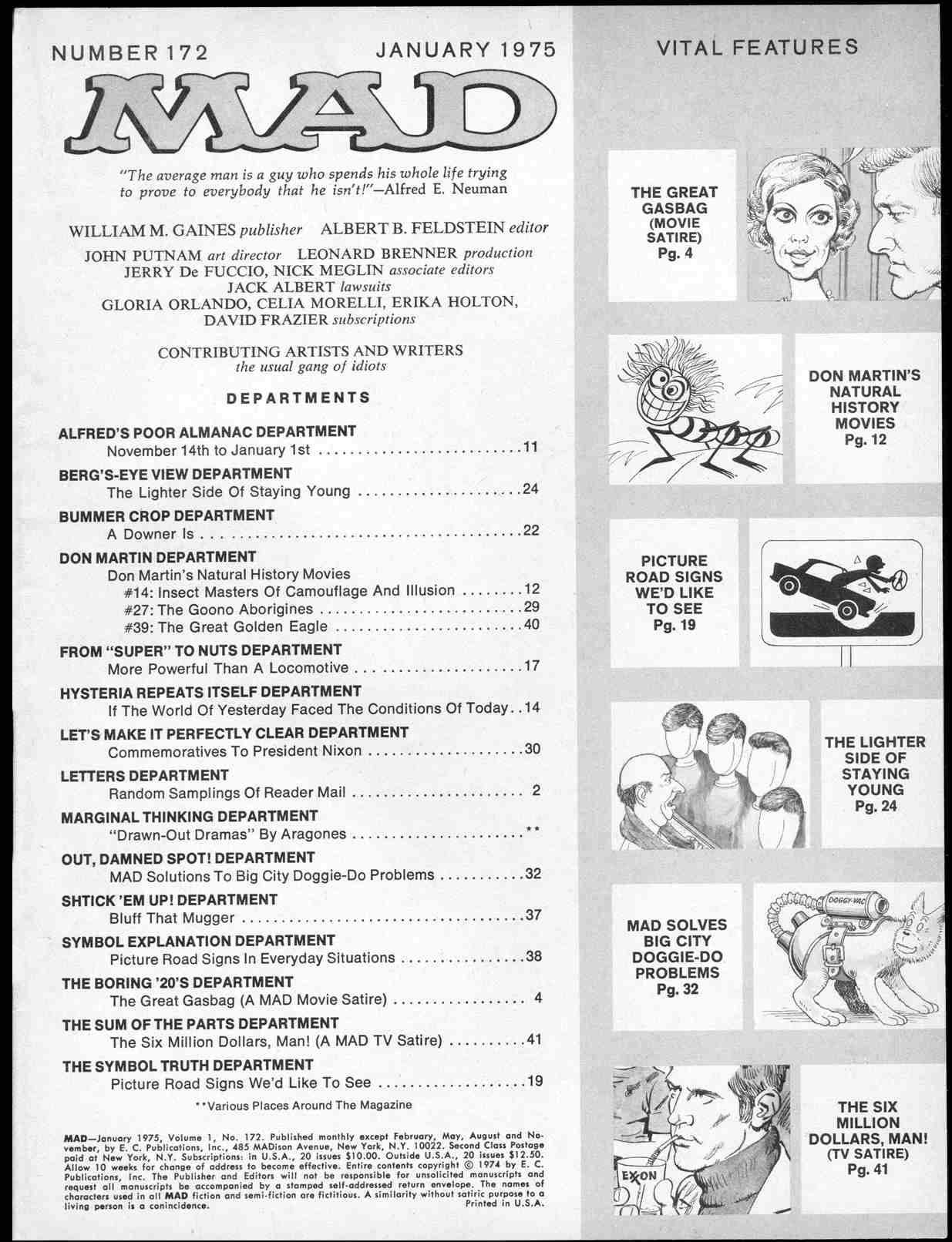 Read online MAD comic -  Issue #172 - 3