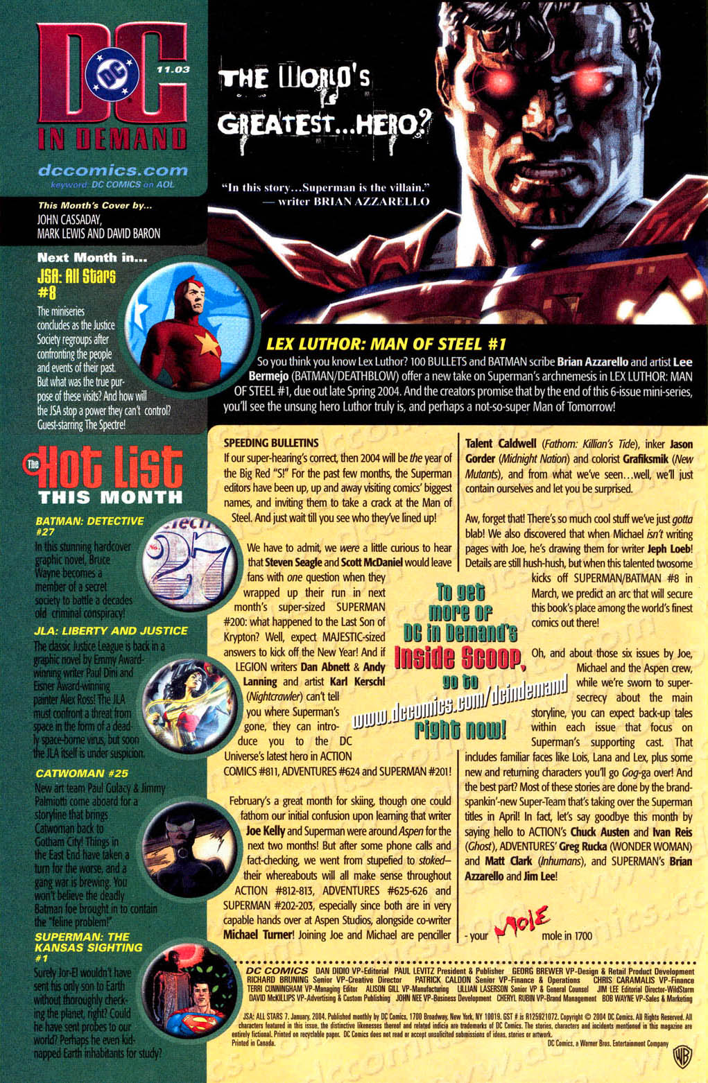 Read online JSA: All Stars (2003) comic -  Issue #7 - 32