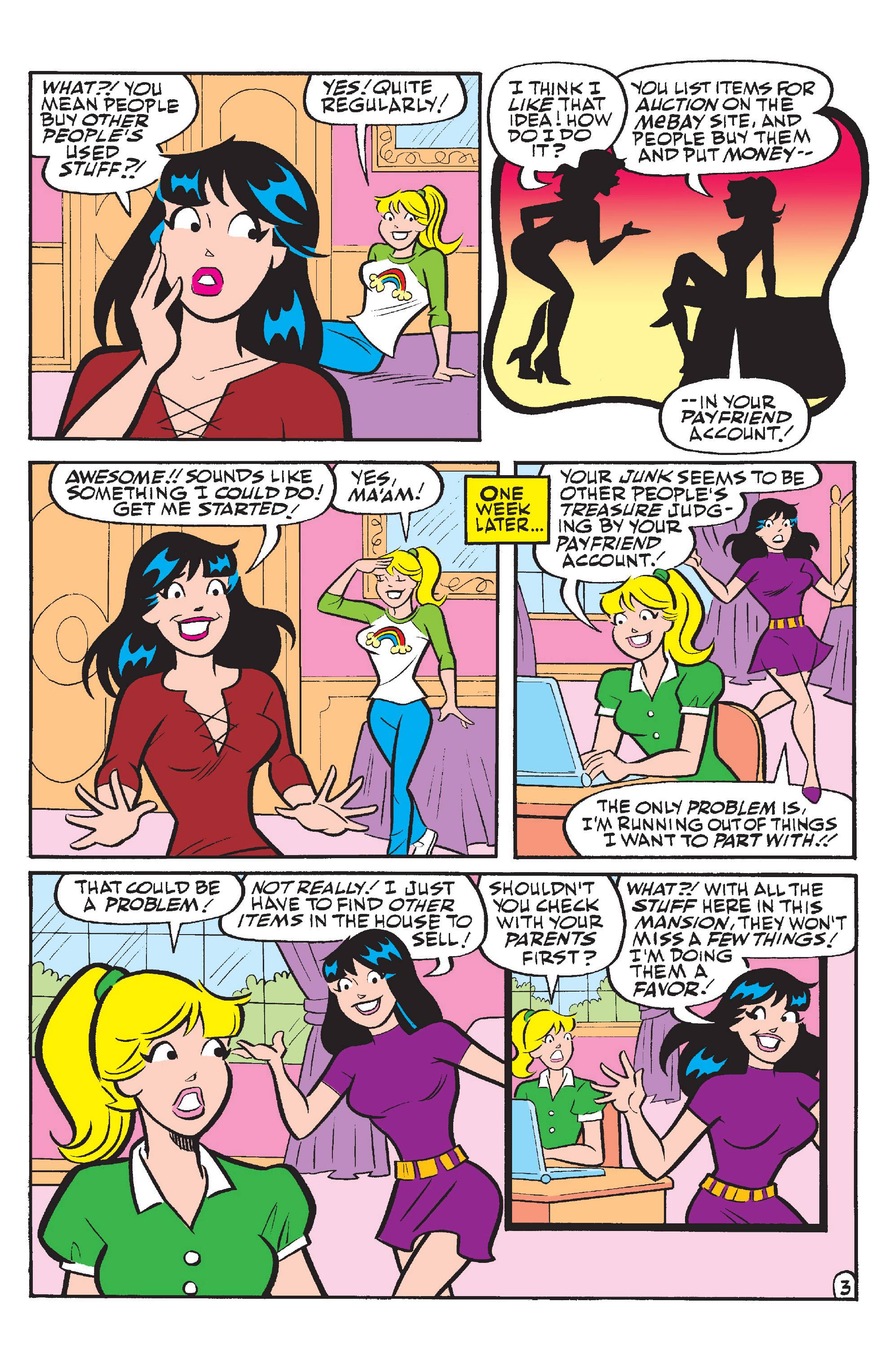 Read online Betty & Veronica Best Friends Forever: At Movies comic -  Issue #4 - 20