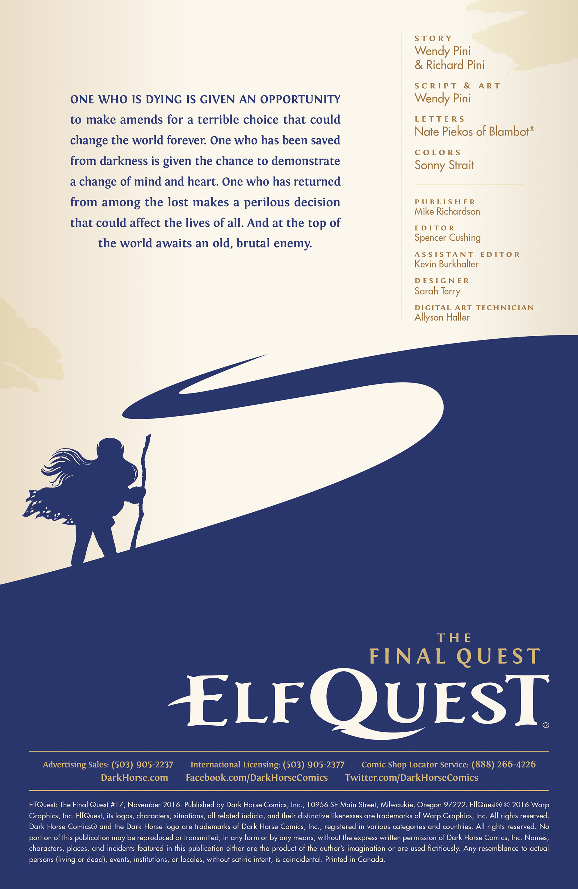 Read online ElfQuest: The Final Quest comic -  Issue #17 - 2