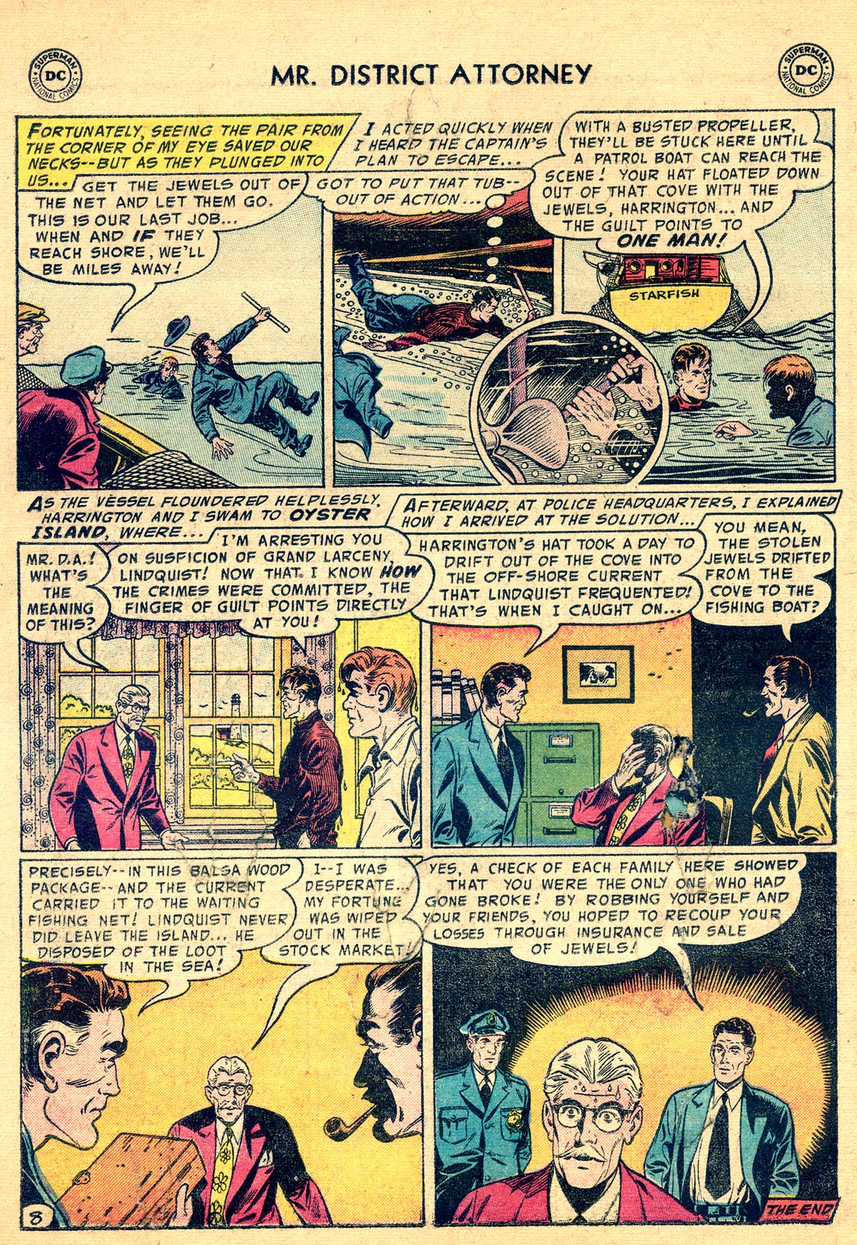 Read online Mr. District Attorney comic -  Issue #48 - 20