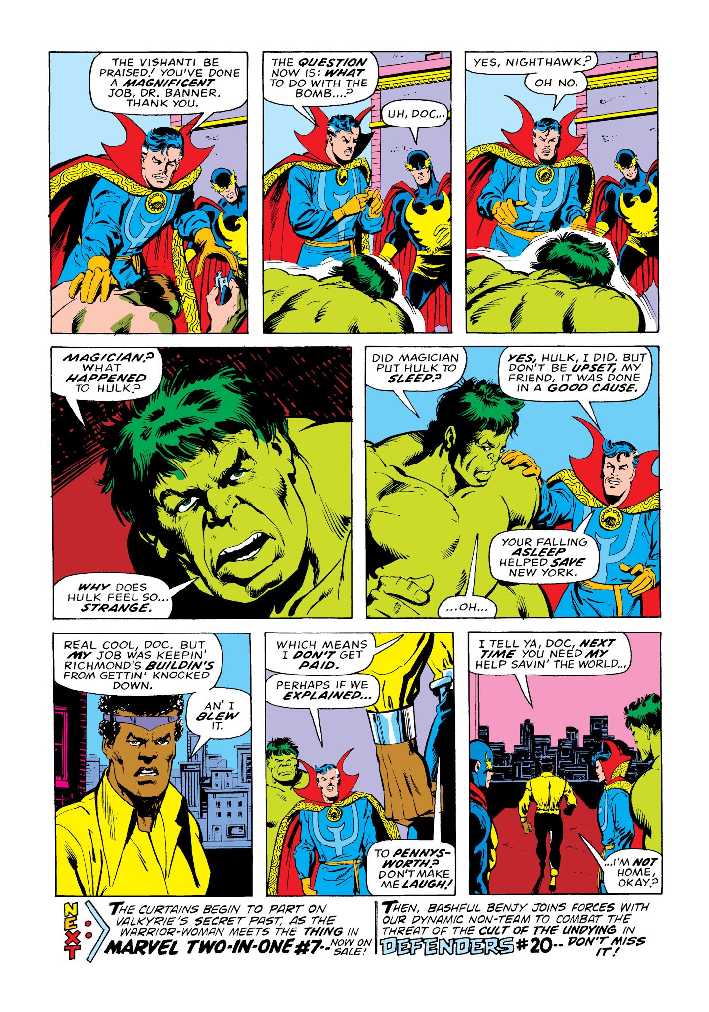 Read online Marvel Masterworks: The Defenders comic -  Issue # TPB 3 (Part 1) - 92