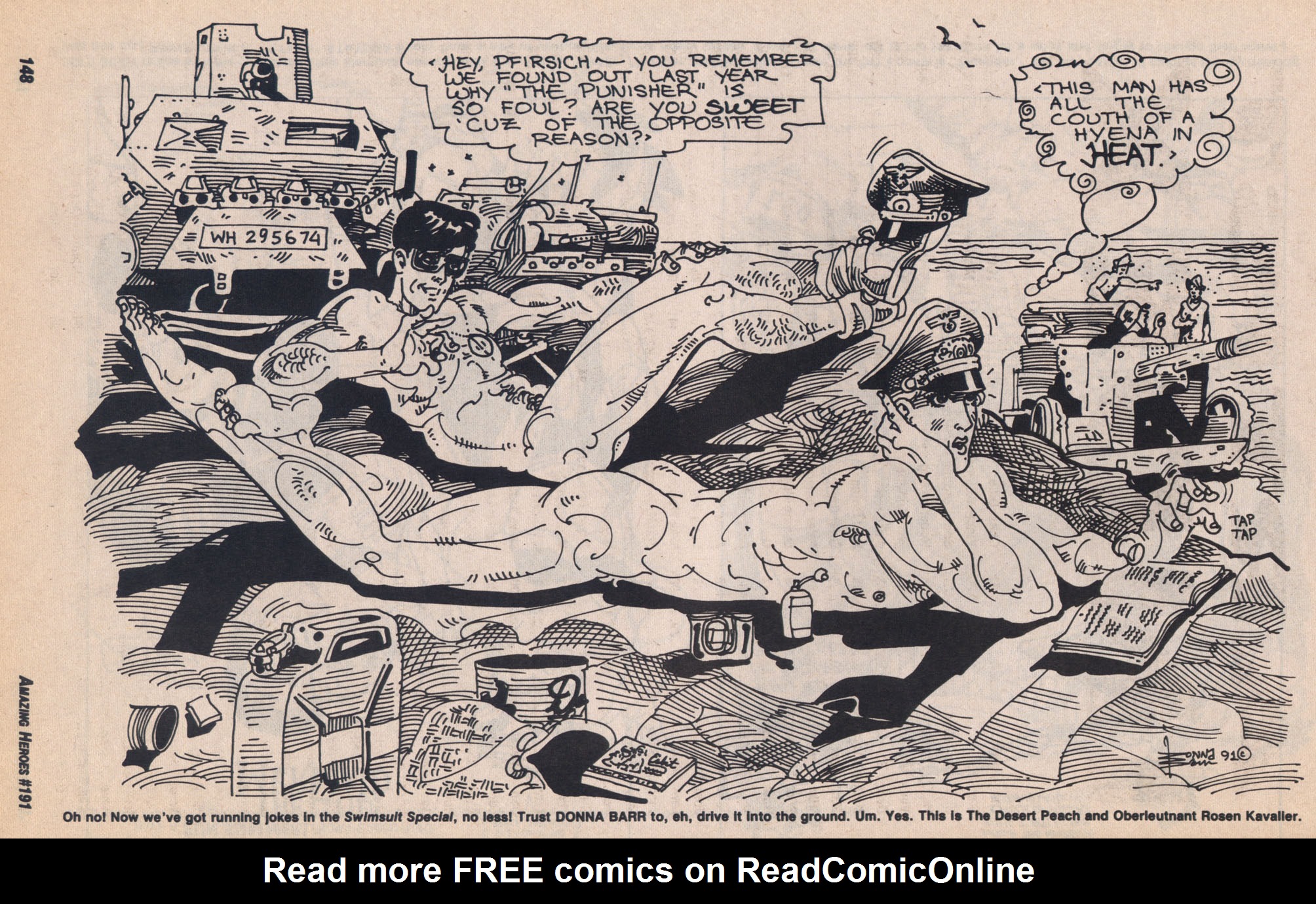 Read online Amazing Heroes Swimsuit Special comic -  Issue # TPB 2 - 147