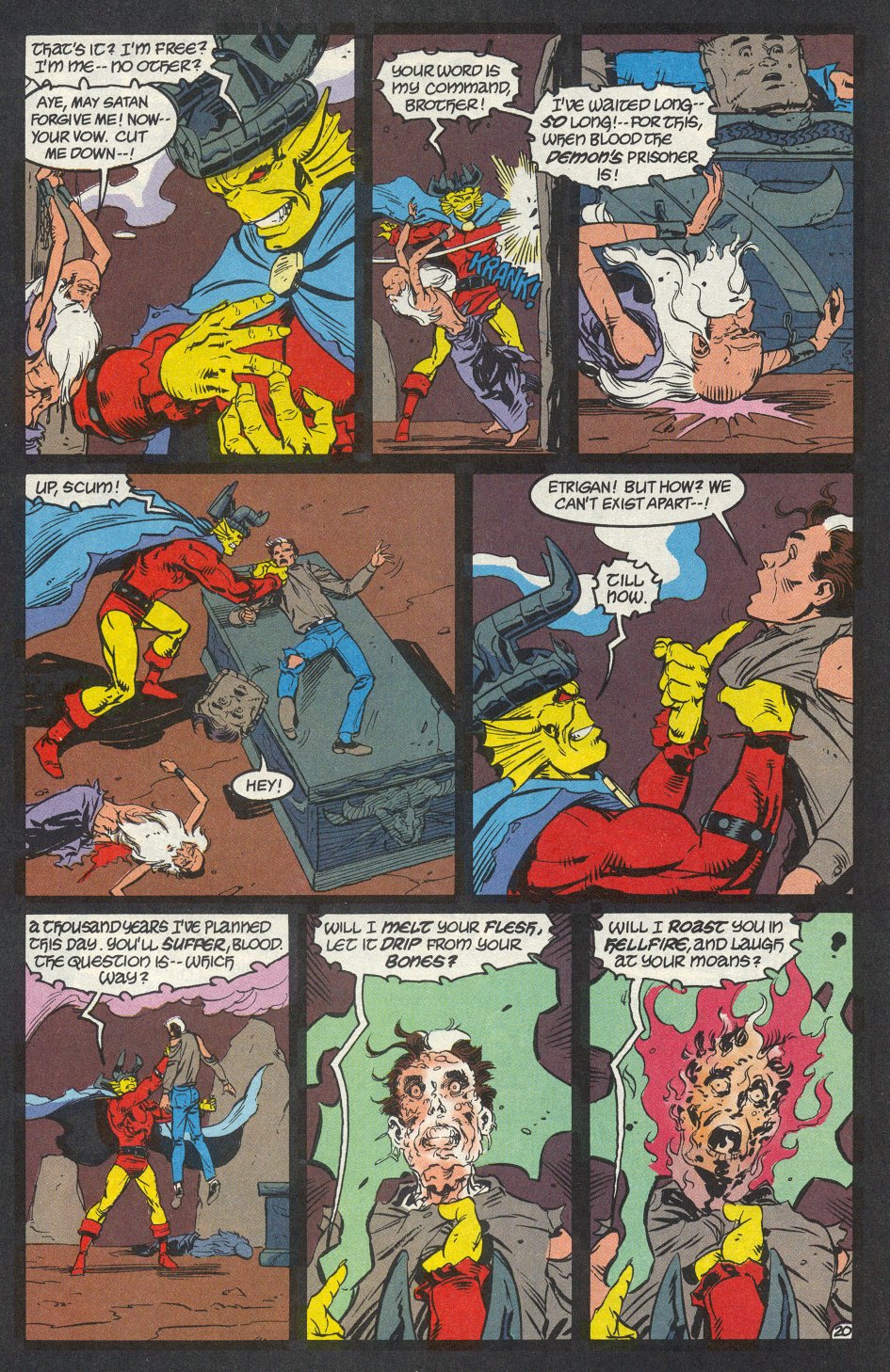 Read online The Demon (1990) comic -  Issue #7 - 21