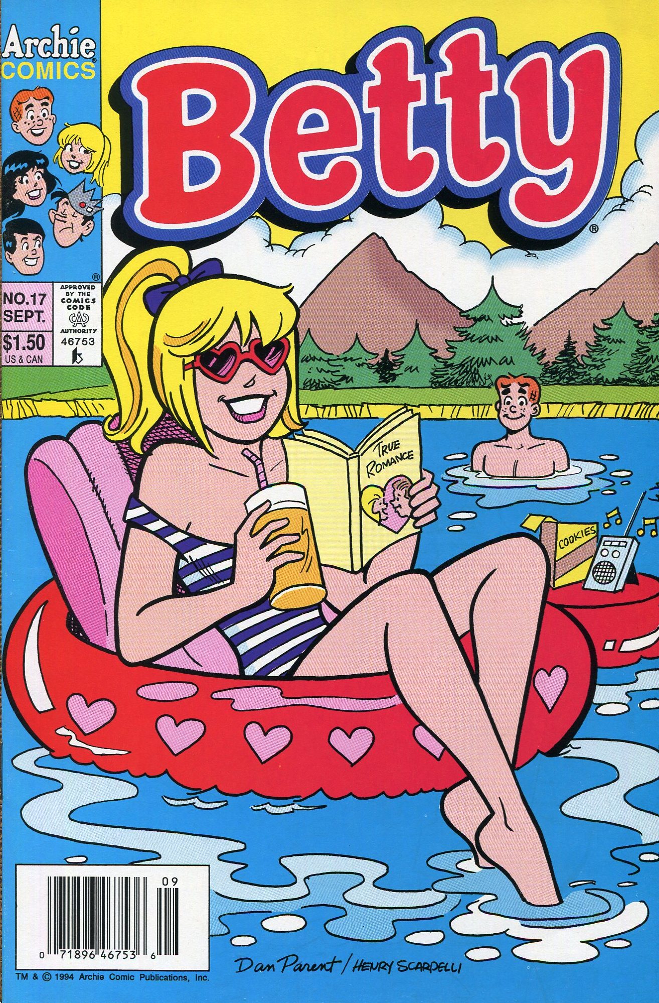 Read online Betty comic -  Issue #17 - 1