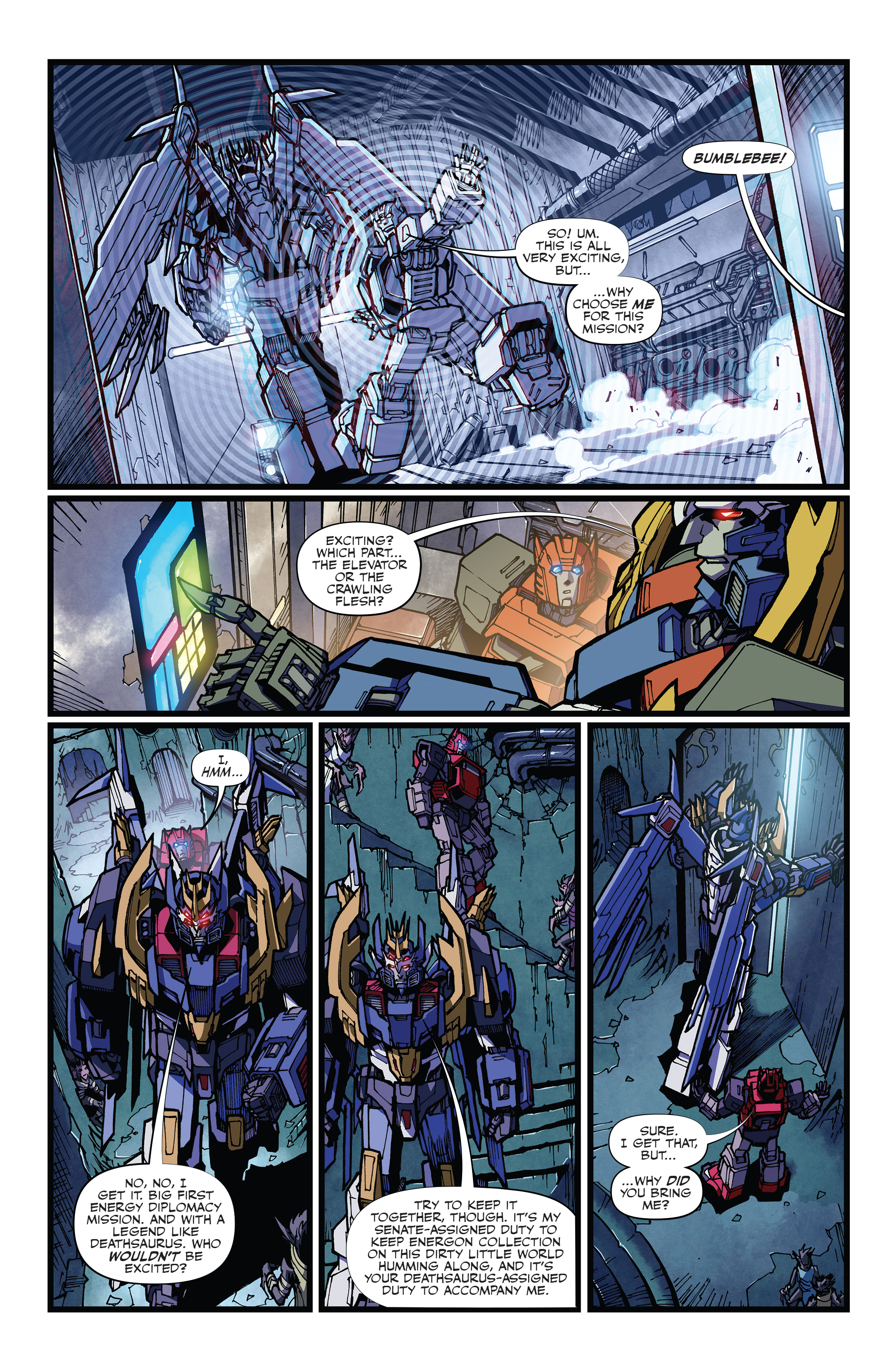 Read online Transformers: Galaxies comic -  Issue #5 - 5