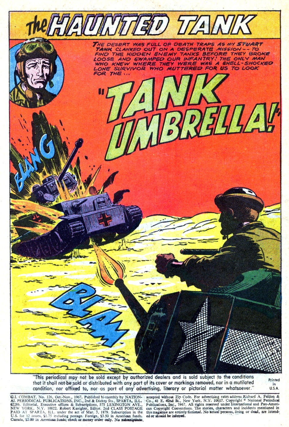 Read online G.I. Combat (1952) comic -  Issue #126 - 3