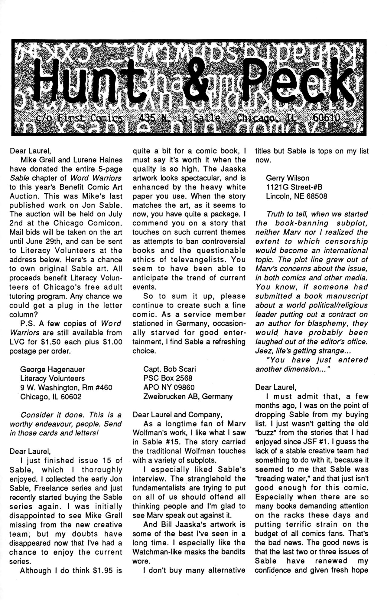 Read online Sable comic -  Issue #18 - 29