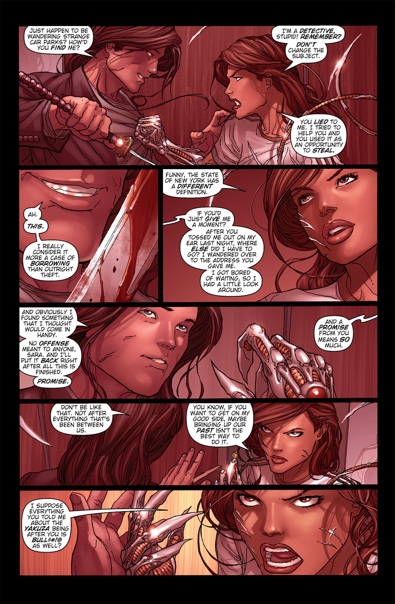 Read online Witchblade (1995) comic -  Issue #98 - 8