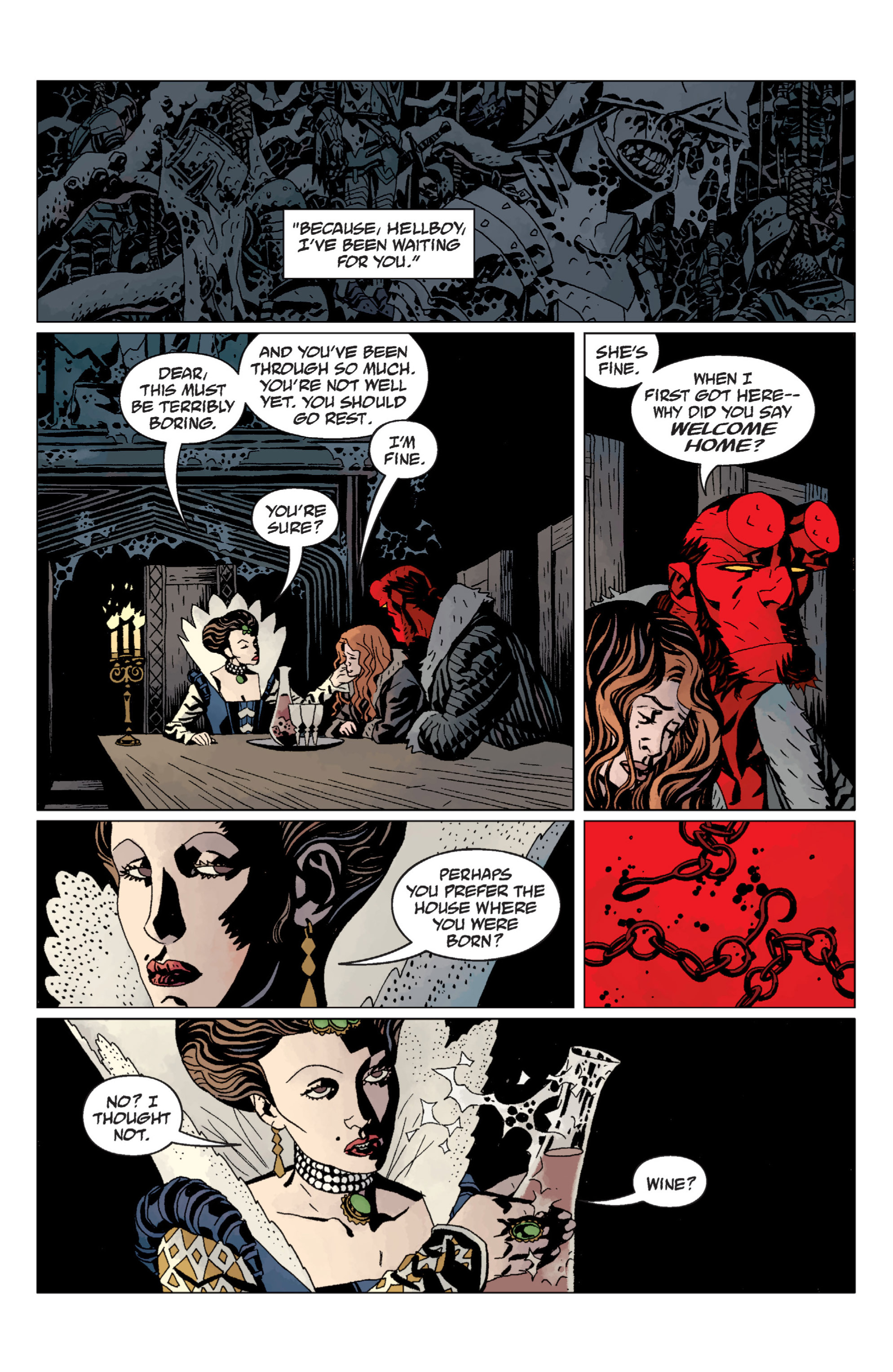 Read online Hellboy comic -  Issue #9 - 117