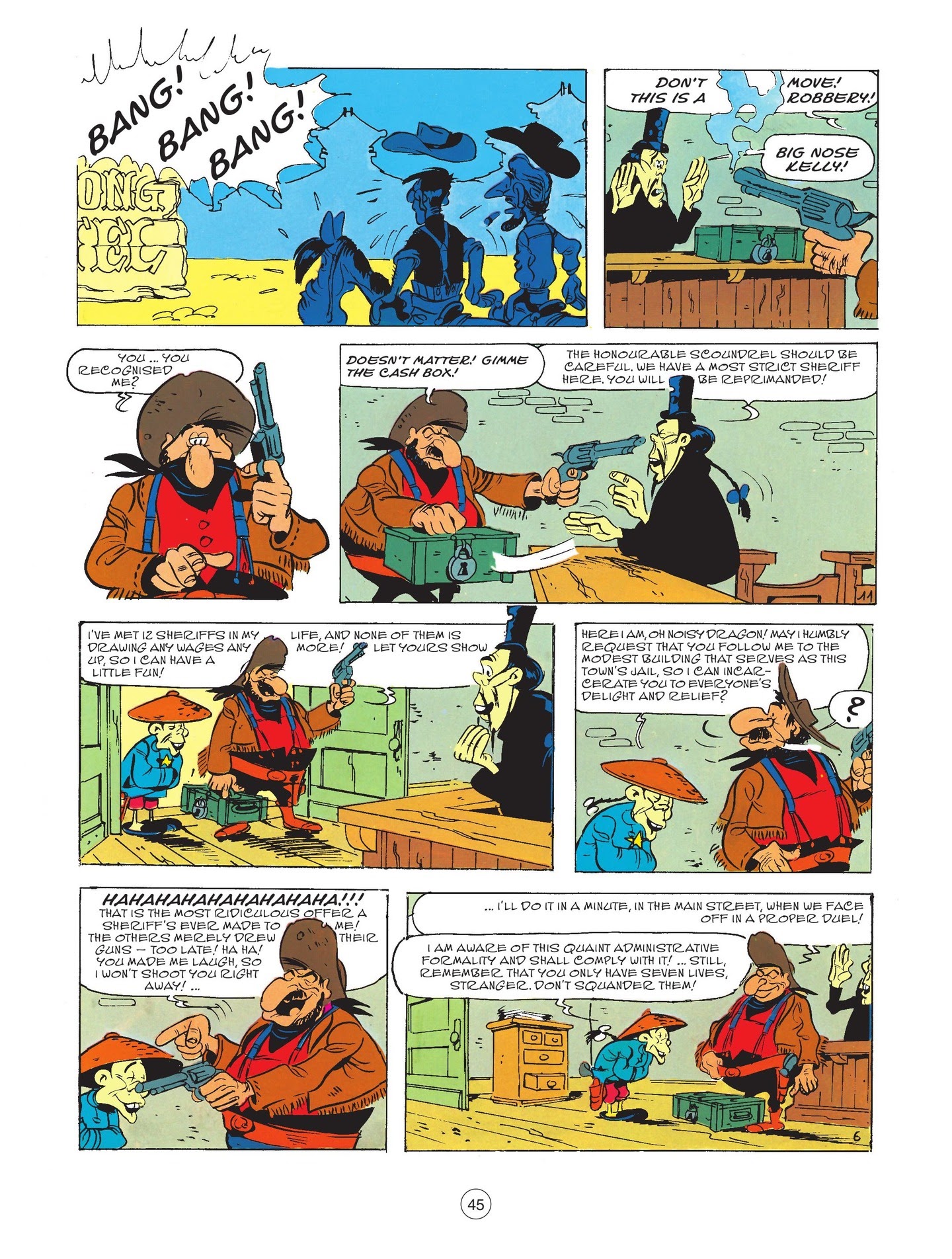 Read online A Lucky Luke Adventure comic -  Issue #81 - 47