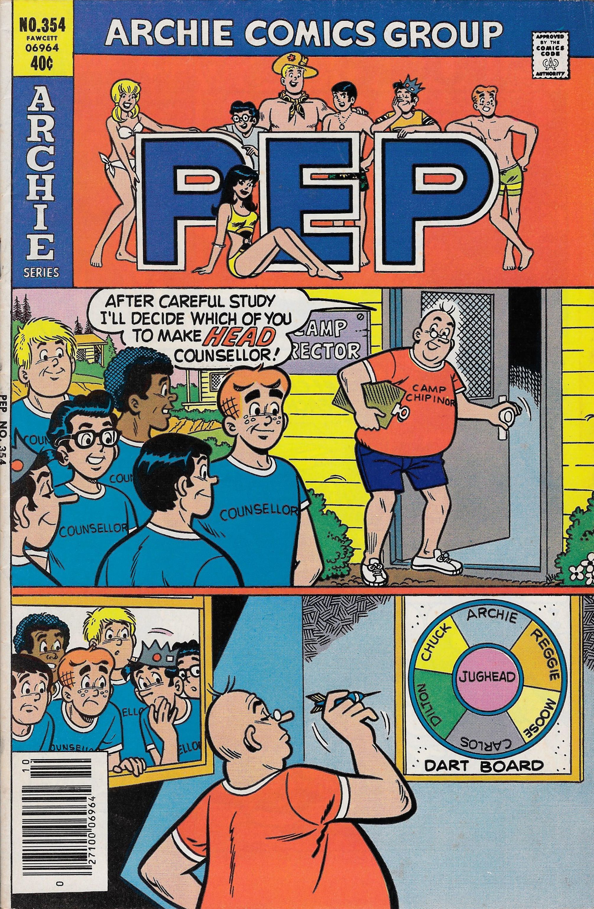 Read online Pep Comics comic -  Issue #354 - 1