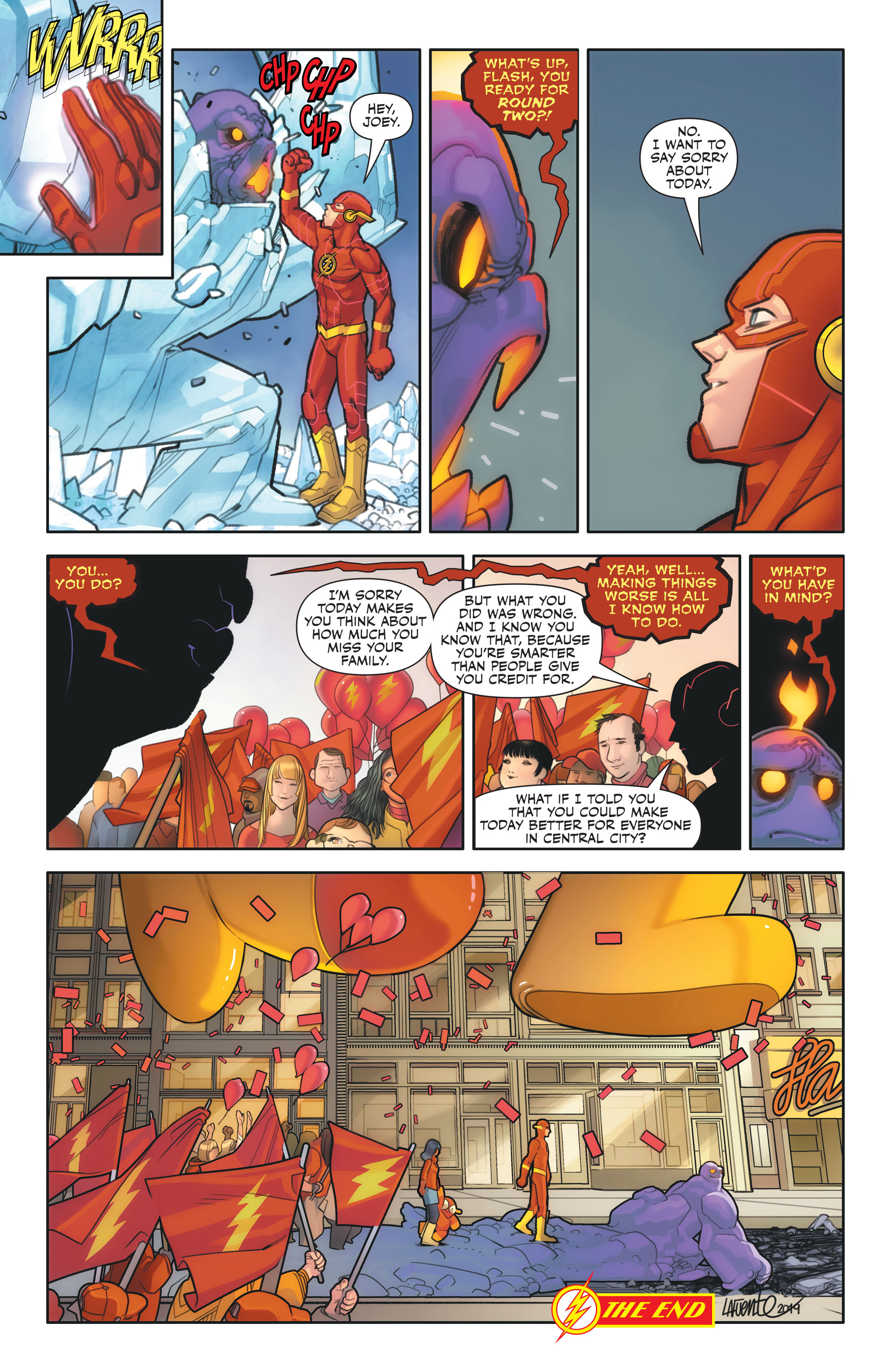 Read online Flash: Fastest Man Alive comic -  Issue #8 - 9