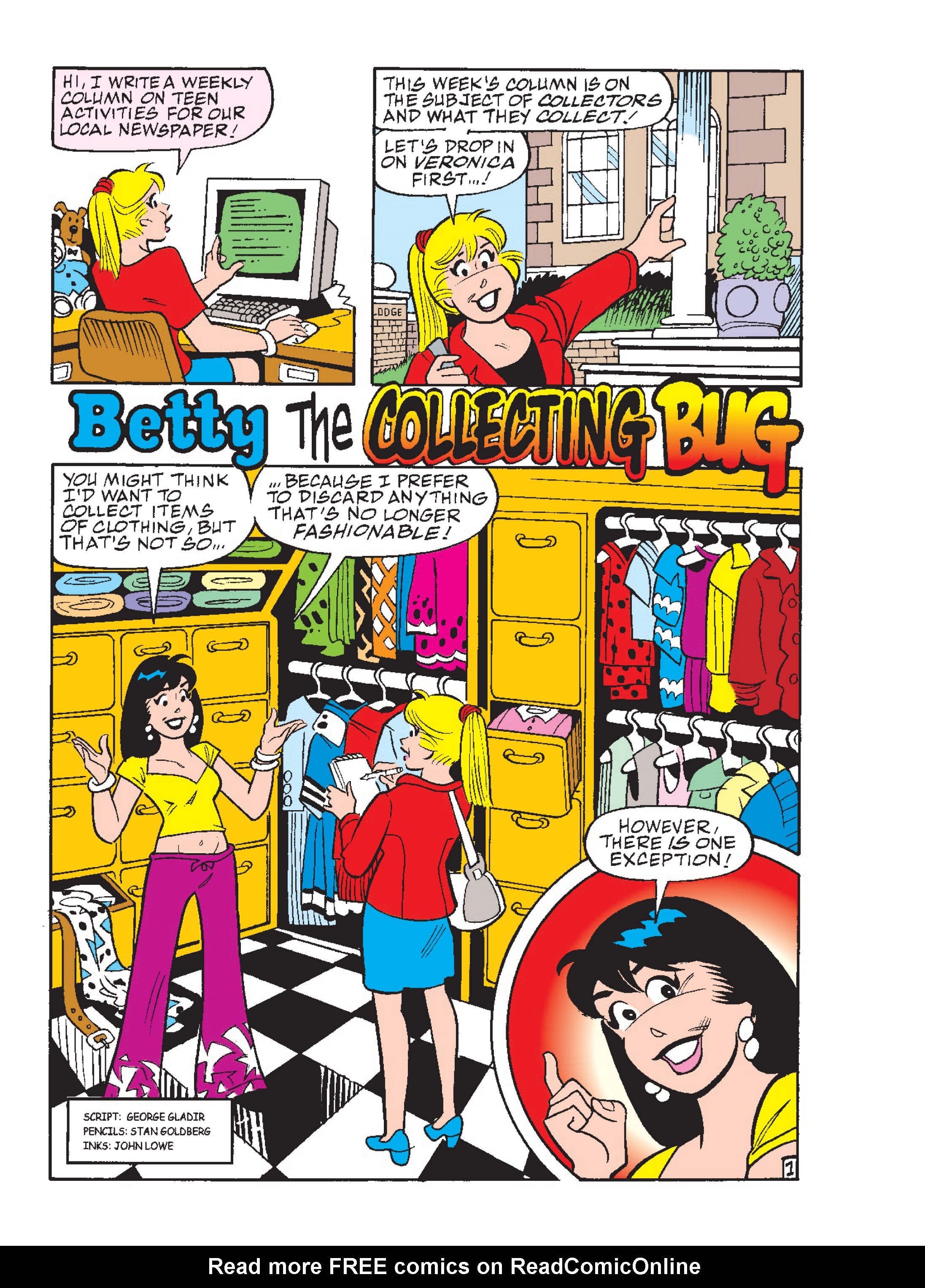 Read online Betty & Veronica Friends Double Digest comic -  Issue #275 - 76