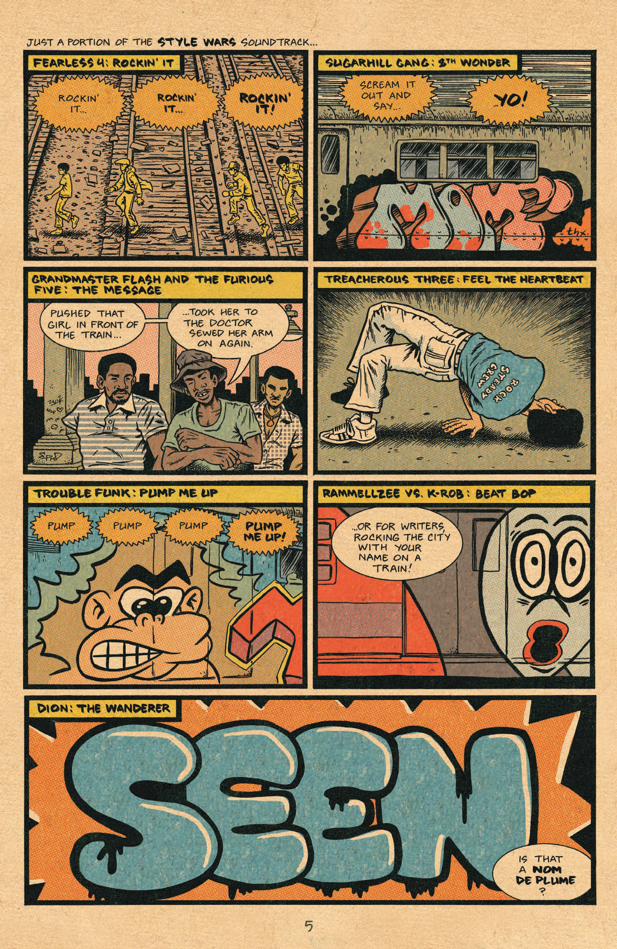 Read online Hip Hop Family Tree (2015) comic -  Issue #10 - 6