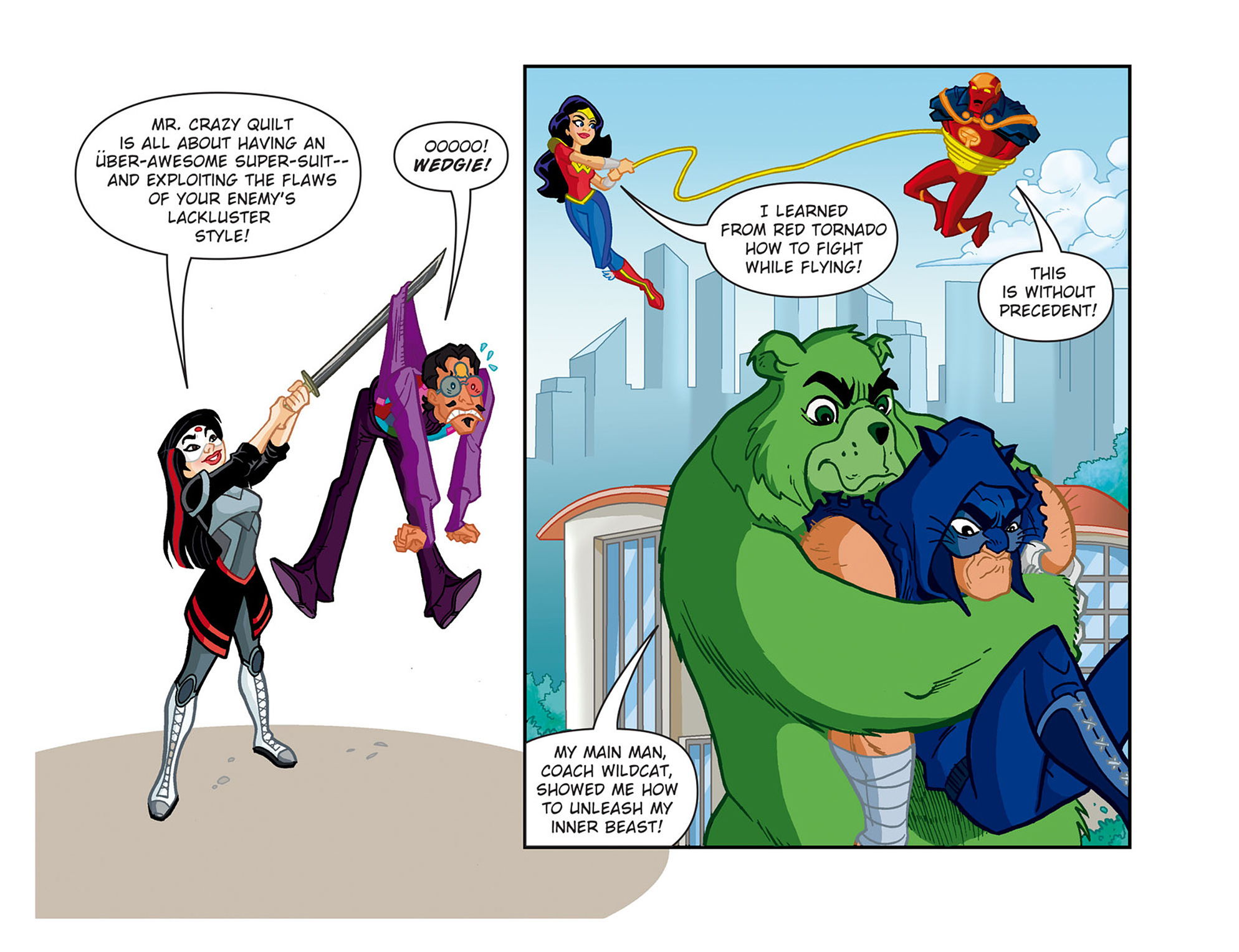 Read online DC Super Hero Girls: Past Times at Super Hero High comic -  Issue #9 - 19