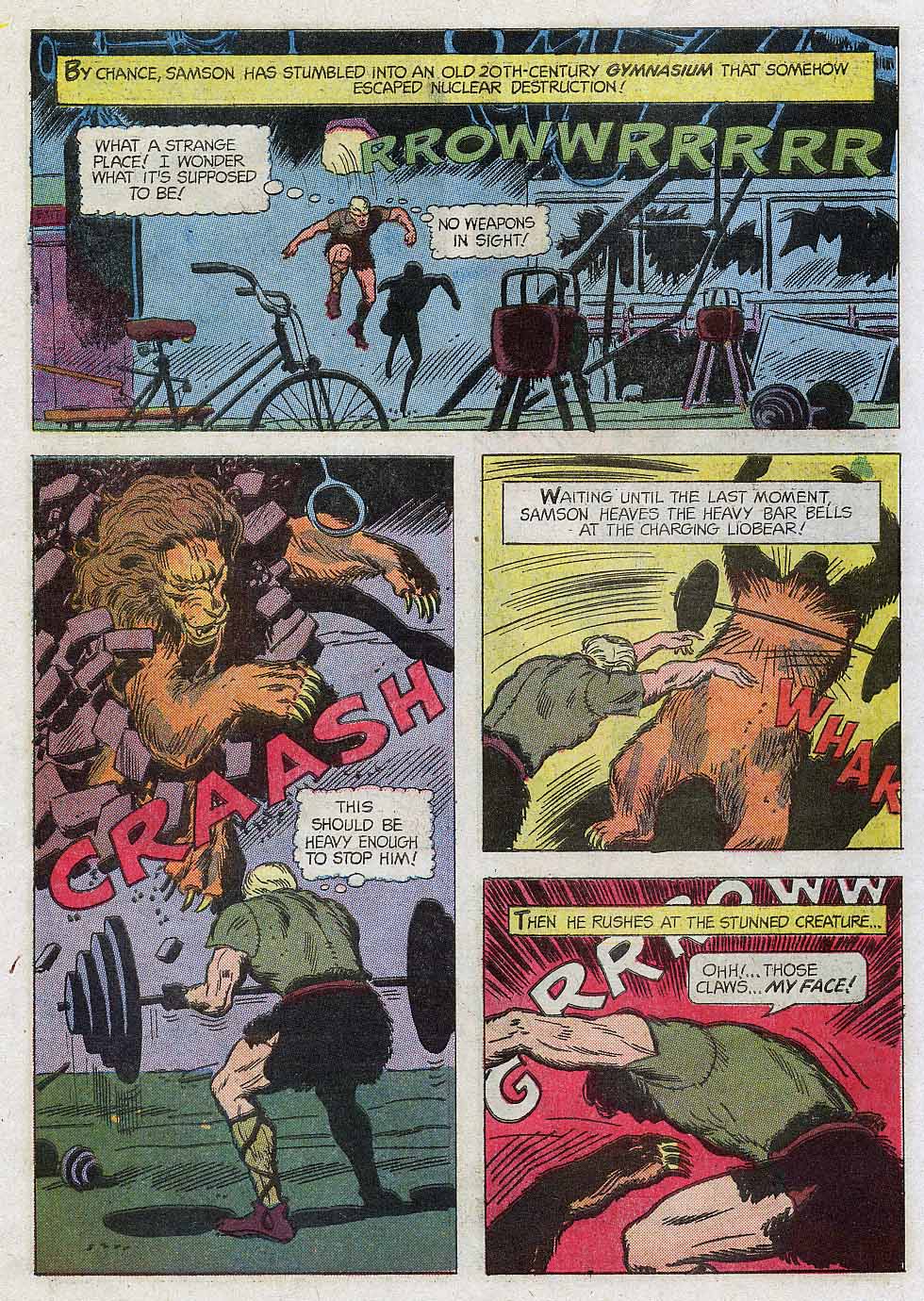 Read online Mighty Samson (1964) comic -  Issue #1 - 10