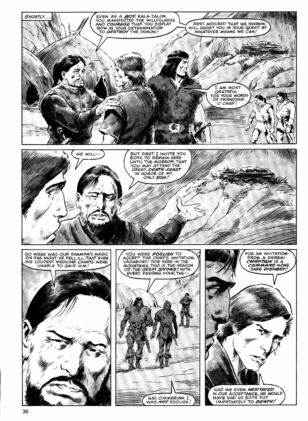 The Savage Sword Of Conan issue 84 - Page 36