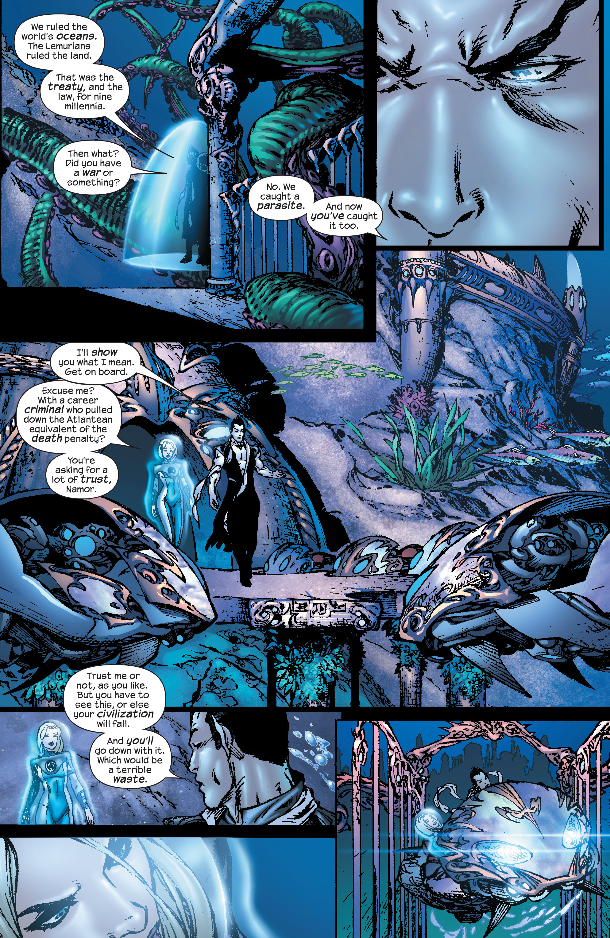 Read online Ultimate Fantastic Four (2004) comic -  Issue # _TPB Collection 6 (Part 1) - 58