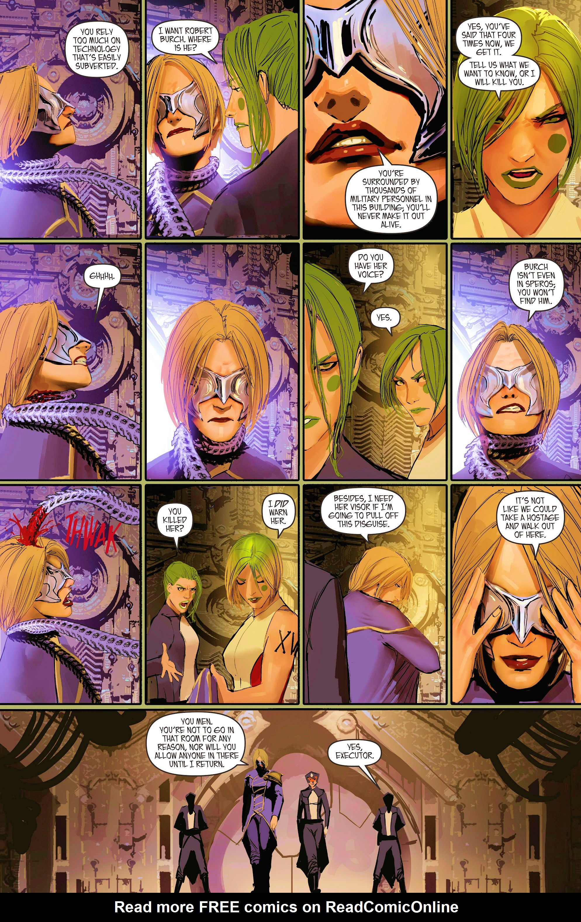 Read online Aphrodite IX (2013) comic -  Issue #8 - 16