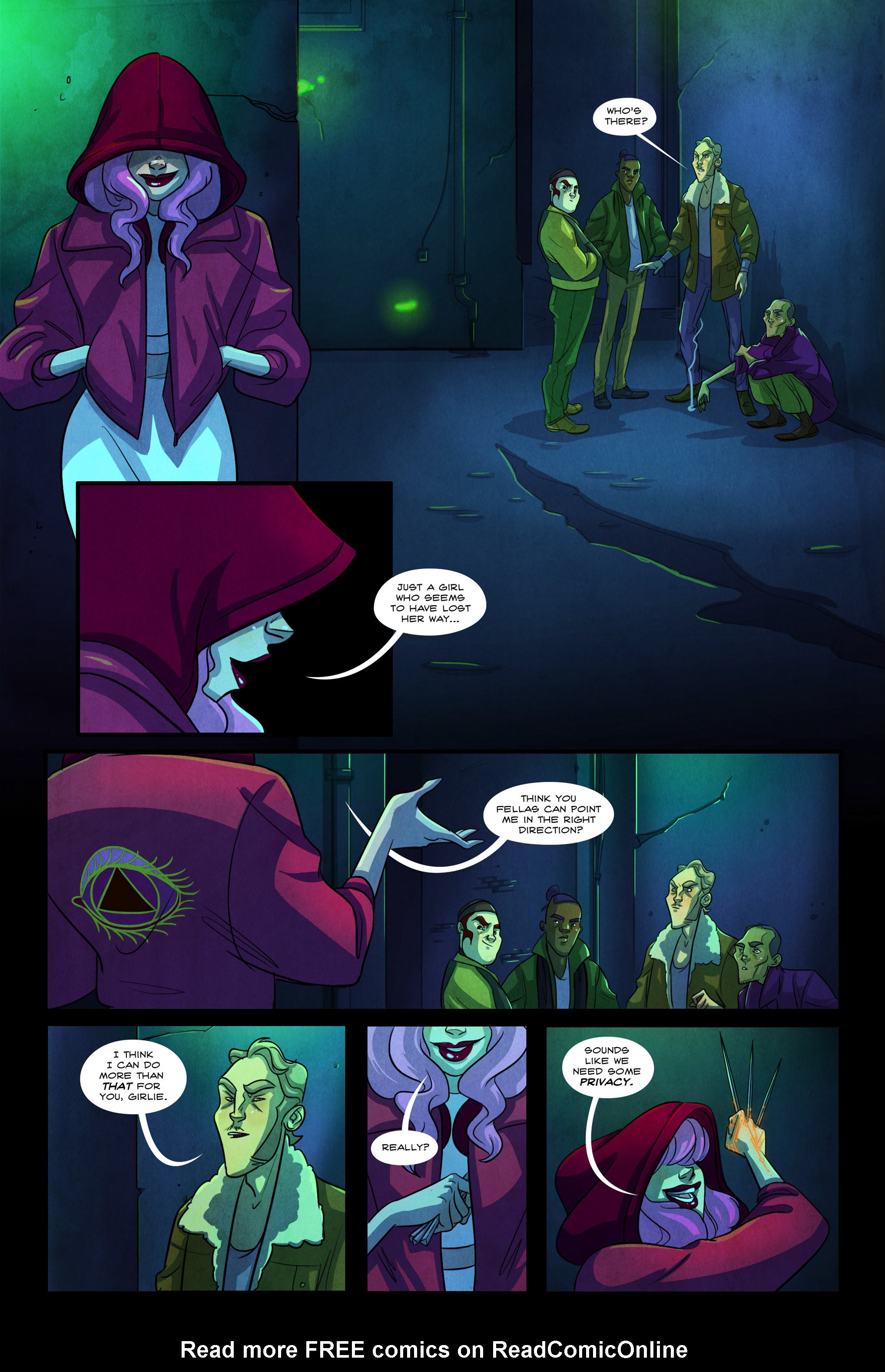 Read online Hex11 comic -  Issue #3 - 4