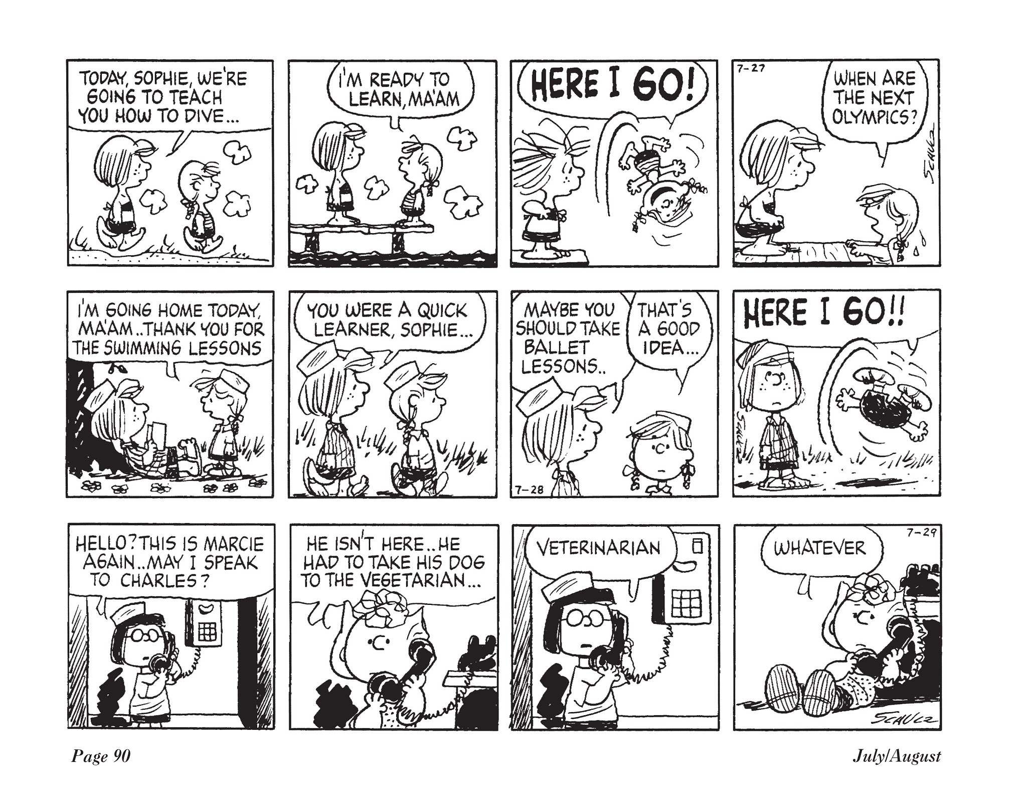Read online The Complete Peanuts comic -  Issue # TPB 19 - 105
