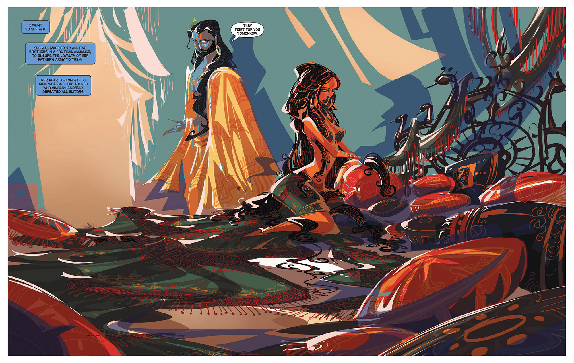 Read online Krishna: A Journey Within comic -  Issue # TPB (Part 2) - 16