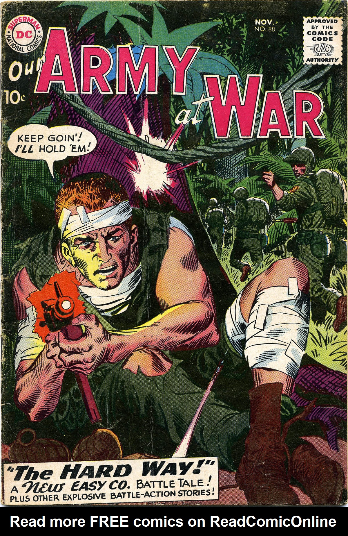Read online Our Army at War (1952) comic -  Issue #88 - 1