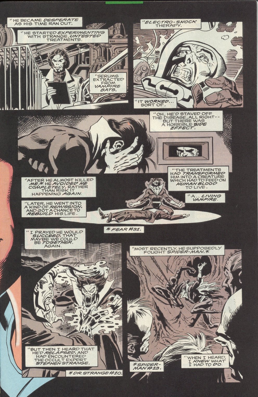 Read online Morbius: The Living Vampire (1992) comic -  Issue #1 - 11
