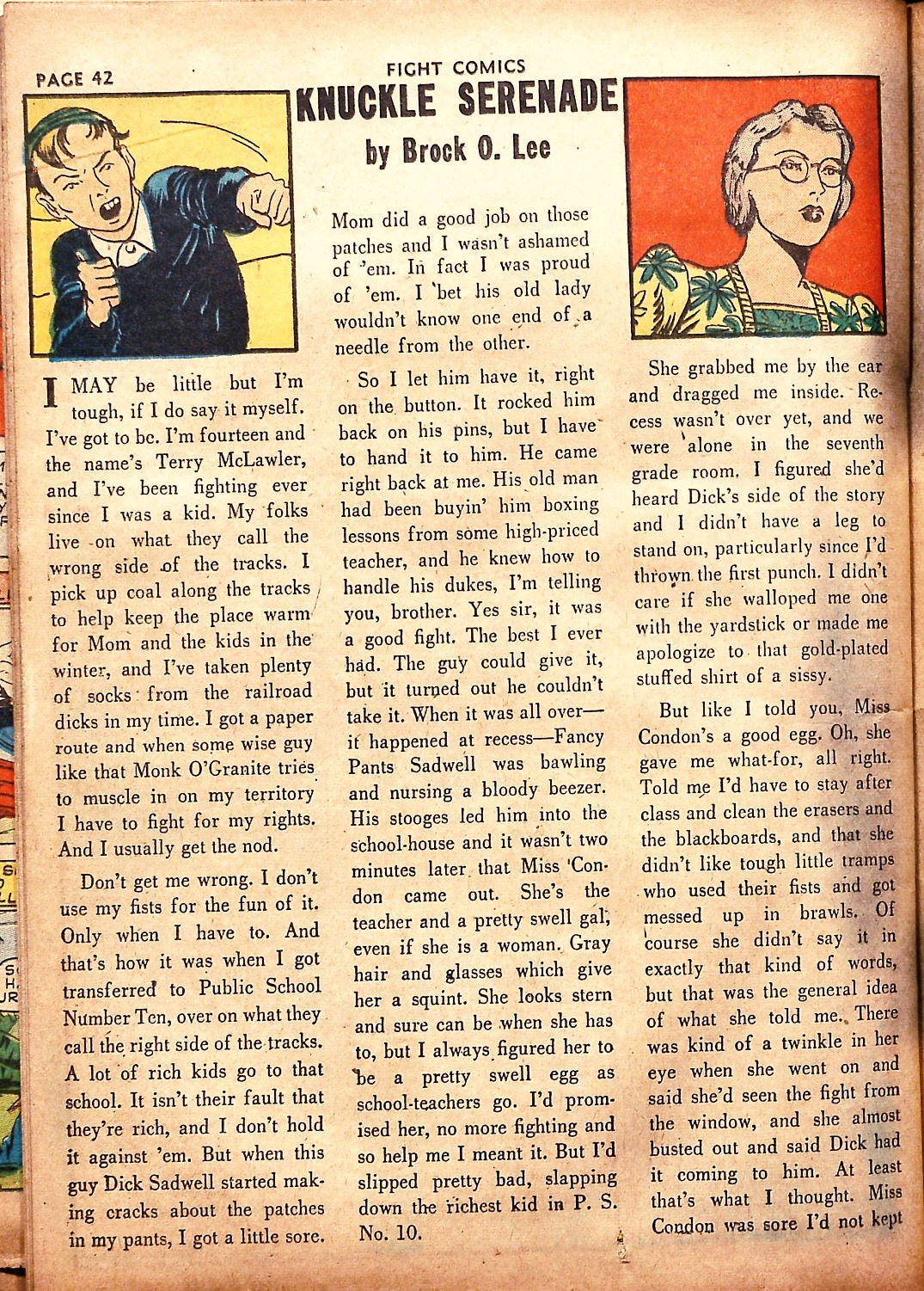 Read online Fight Comics comic -  Issue #17 - 45