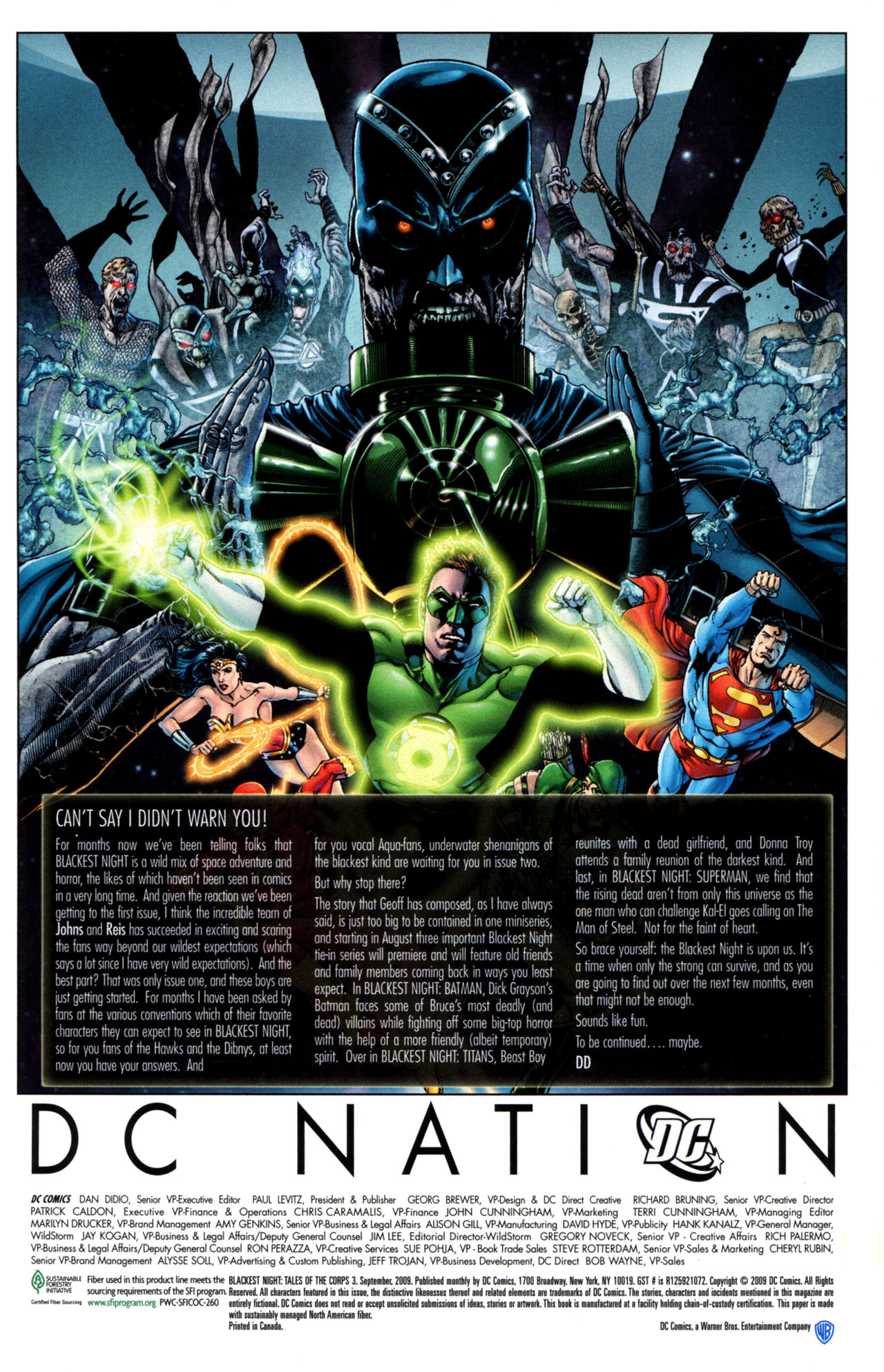 Read online Blackest Night: Tales of the Corps comic -  Issue #3 - 29